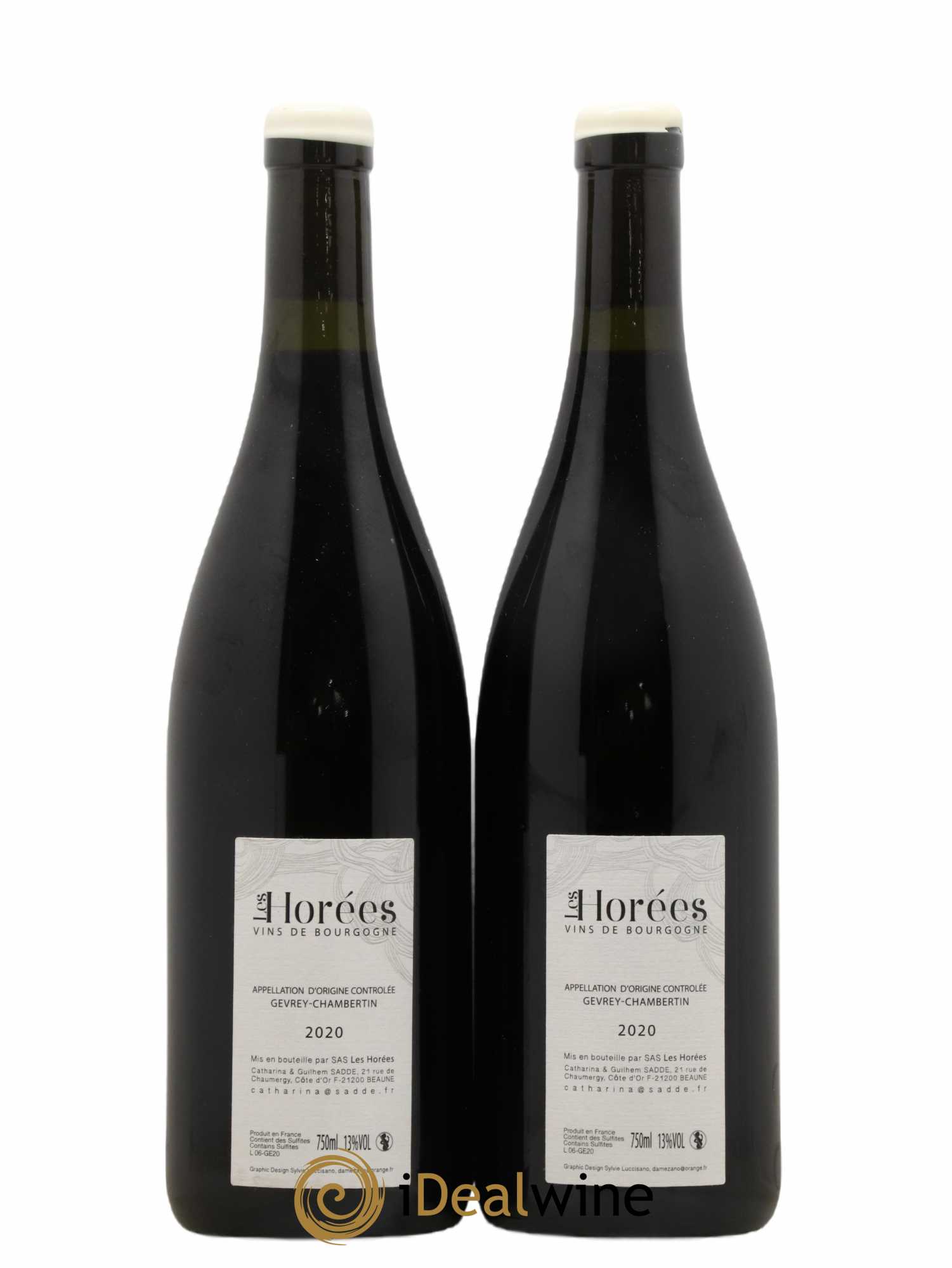 Gevrey-Chambertin En Reniard Les Horées 2020 - Lot de 2 bouteilles - 1