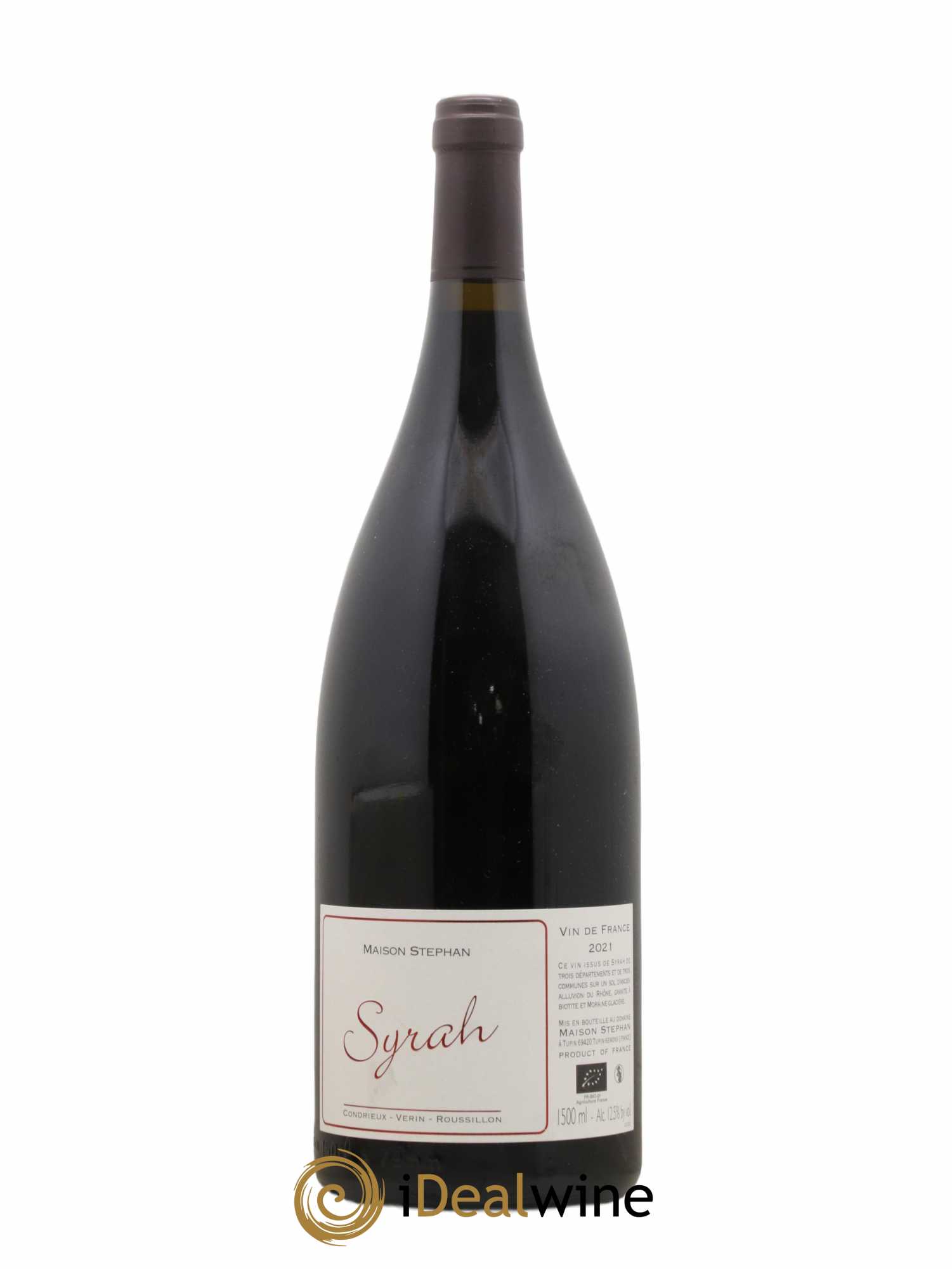 Vin de France Syrah Jean-Michel Stephan 2021 - Lot de 1 magnum - 0