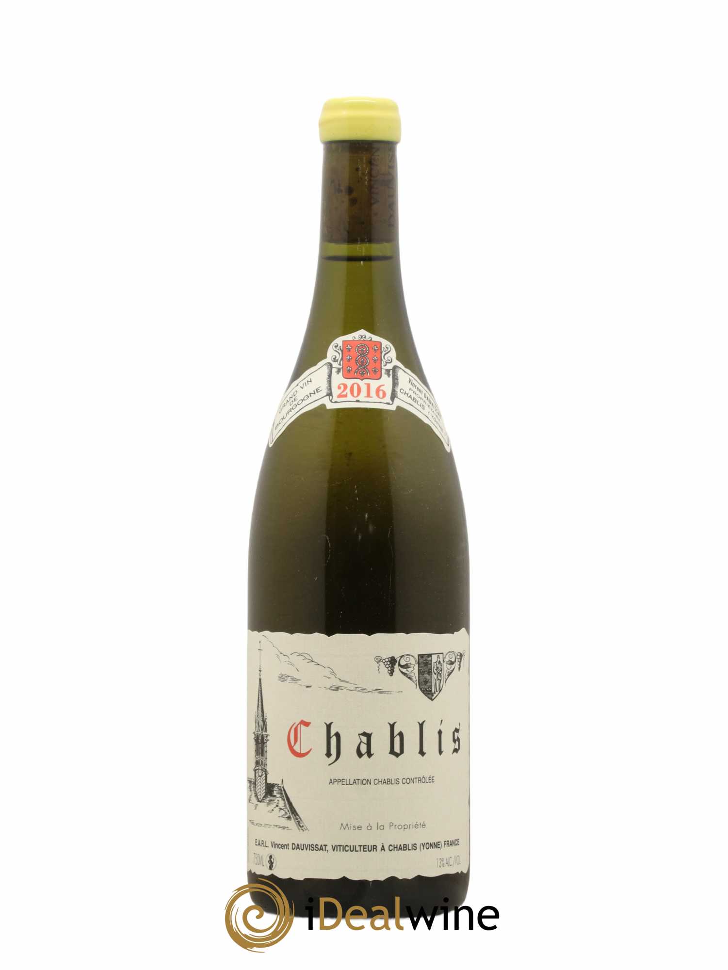Chablis Vincent Dauvissat (Domaine) (no reserve) 2016 - Lot of 1 bottle - 0