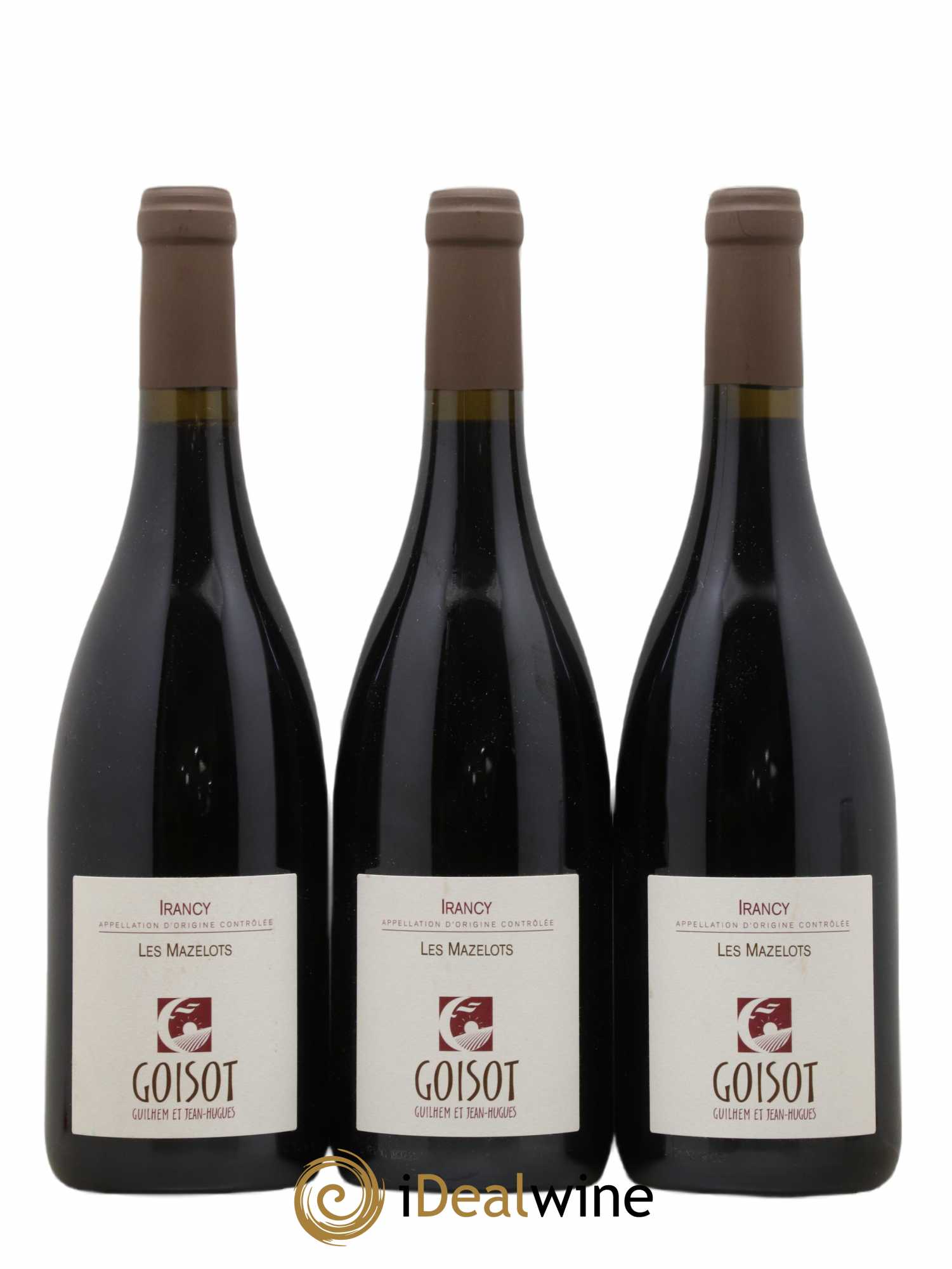 Irancy Les Mazelots Goisot 2019 - Lot de 3 bouteilles - 0