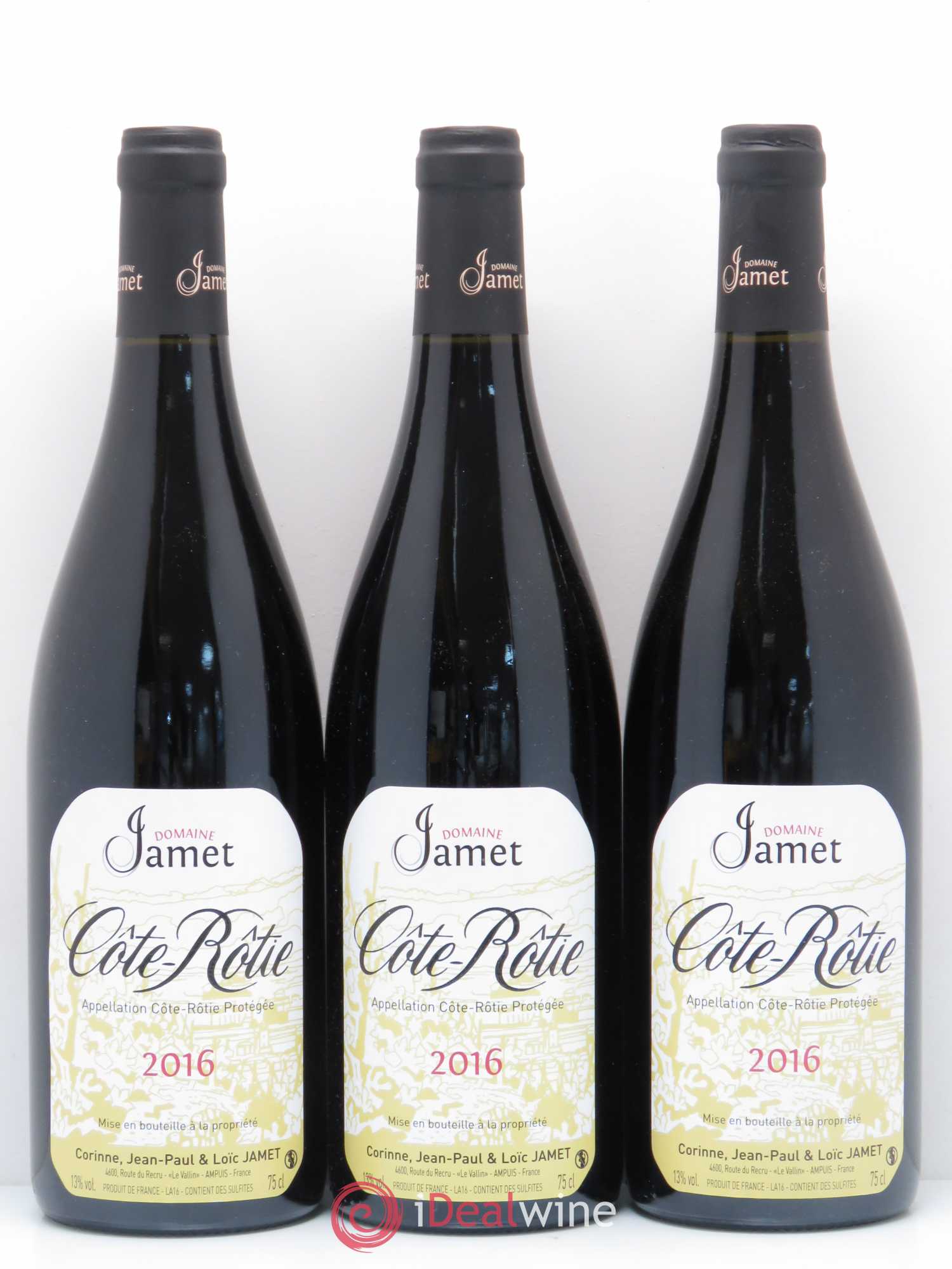 Côte-Rôtie Jamet (Domaine) 2016 - Lot de 6 bouteilles - 2