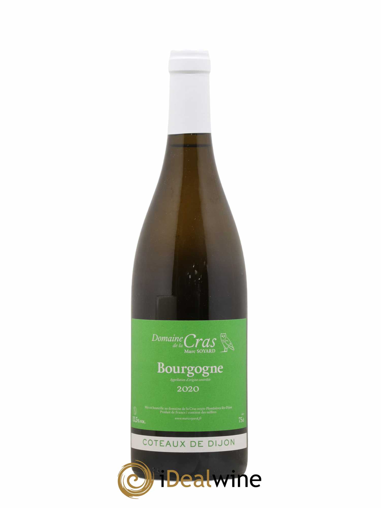 Coteaux de Dijon Domaine de la Cras - Marc Soyard Coteaux de Dijon 2020 - Lot de 1 bouteille - 0