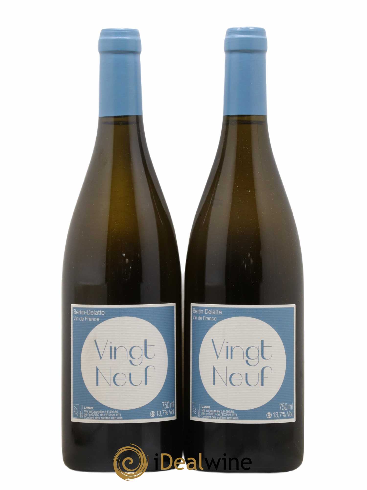 Vin de France Vingt Neuf Bertin-Delatte 2020 - Lot de 2 bouteilles - 0