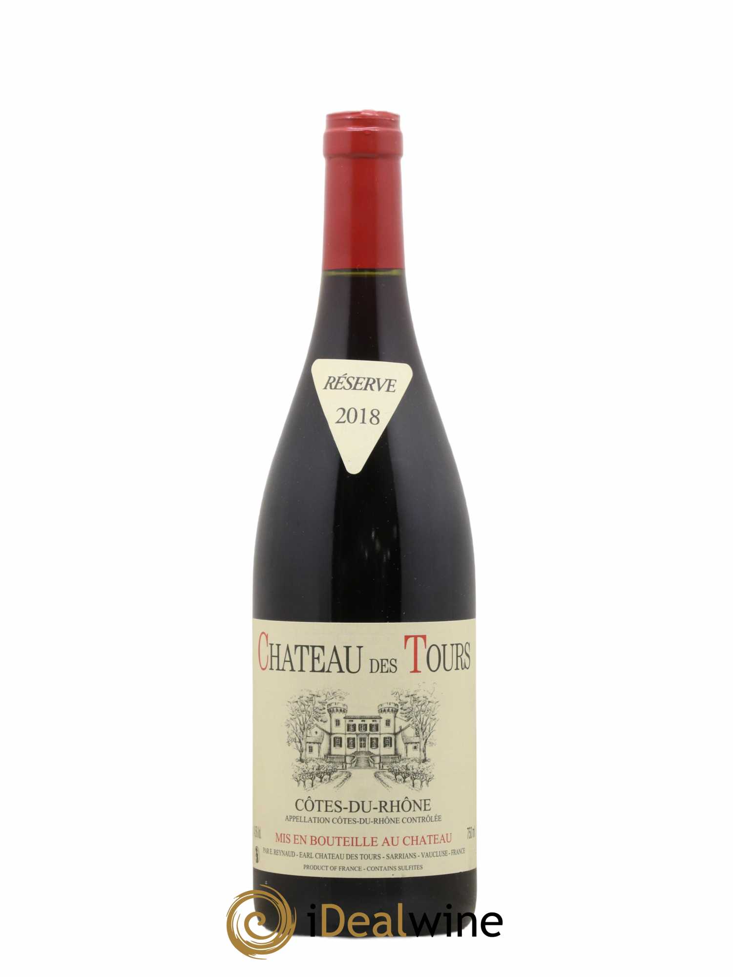 Côtes-du-Rhône Château des Tours Emmanuel Reynaud 2018 - Lot de 1 bouteille - 0