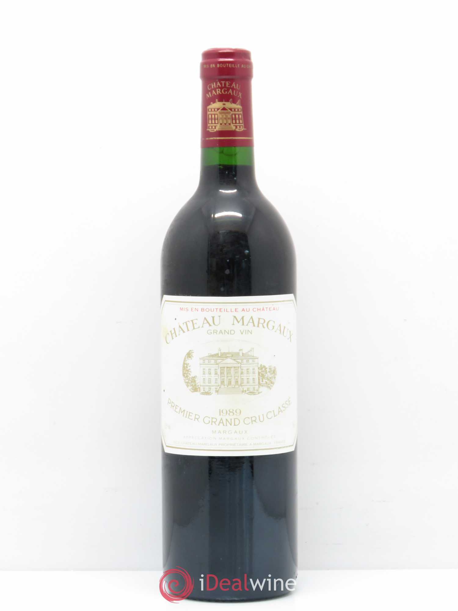 Château Margaux 1er Grand Cru Classé (sans prix de réserve) 1989 - Lot de 1 bouteille - 0