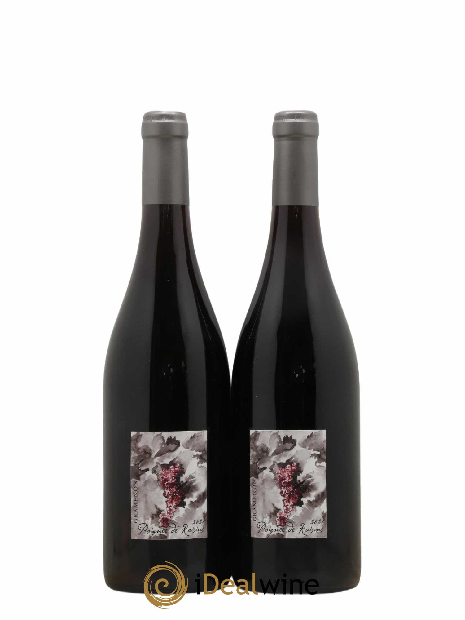 Côtes-du-Rhône Poignée de raisins Gramenon (Domaine) 2021 - Lot de 2 bouteilles - 0
