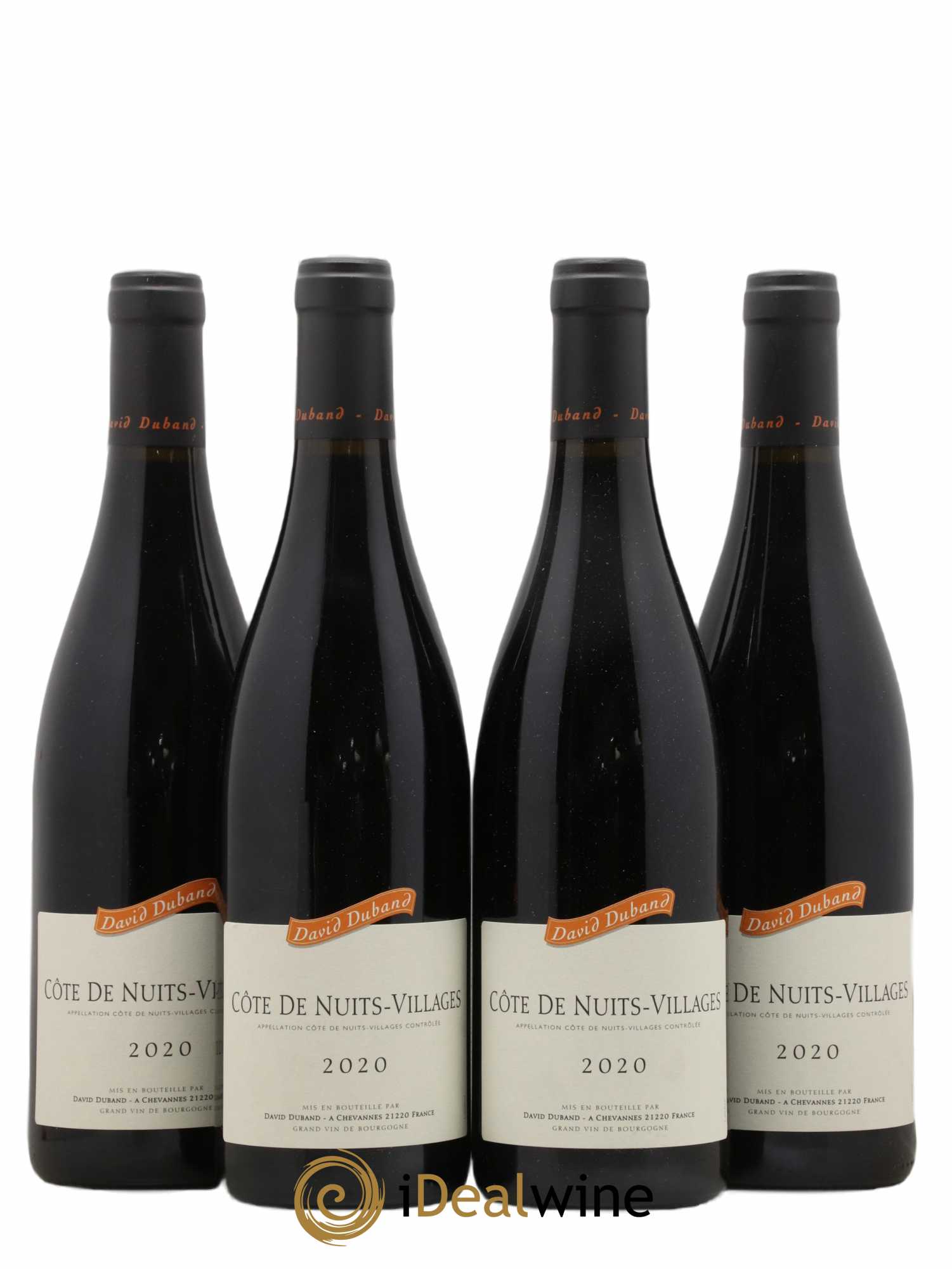 Côte de Nuits-Villages David Duband 2020 - Lot de 4 bouteilles - 0