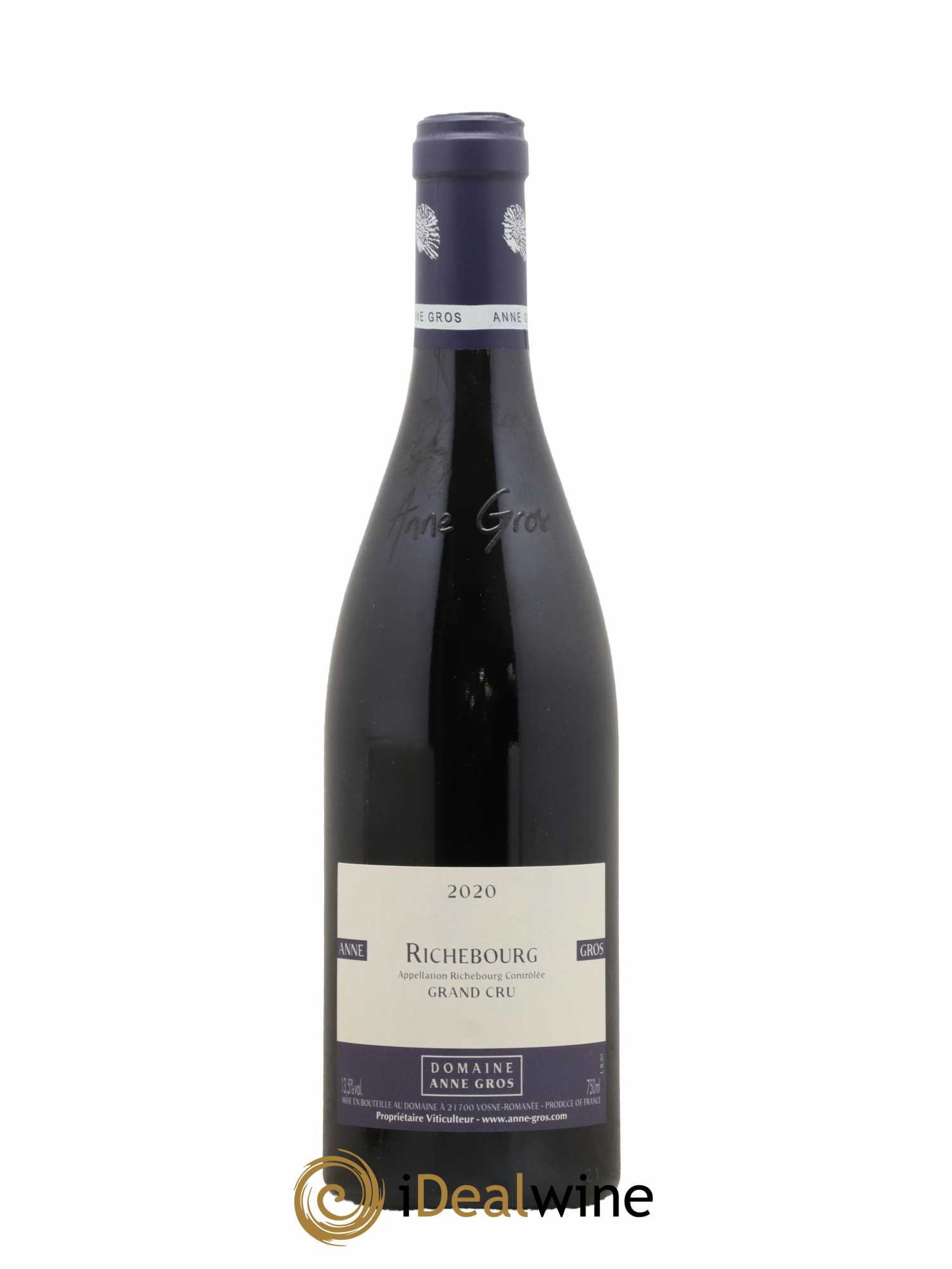 Richebourg Grand Cru Anne Gros 2020 - Lot de 1 bouteille - 0