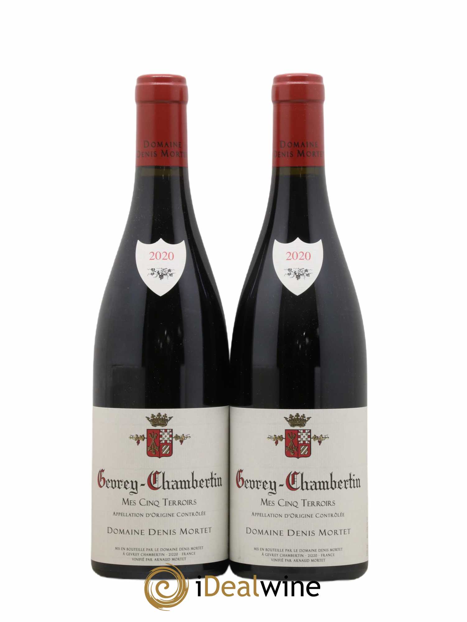 Gevrey-Chambertin Mes Cinq Terroirs Denis Mortet (Domaine) 2020 - Lot de 2 bouteilles - 0