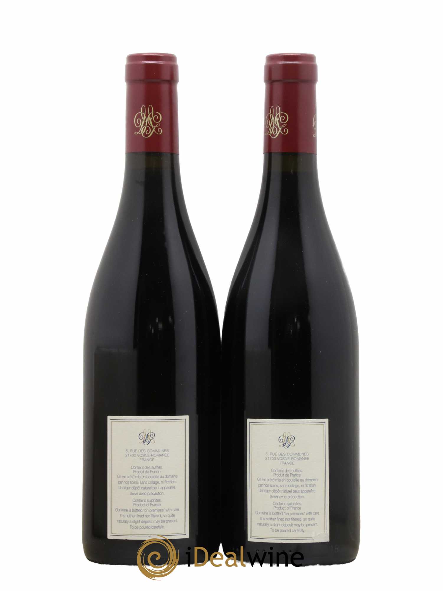 Vosne-Romanée Mugneret-Gibourg (Domaine)  (no reserve) 2020 - Lot of 2 bottles - 1