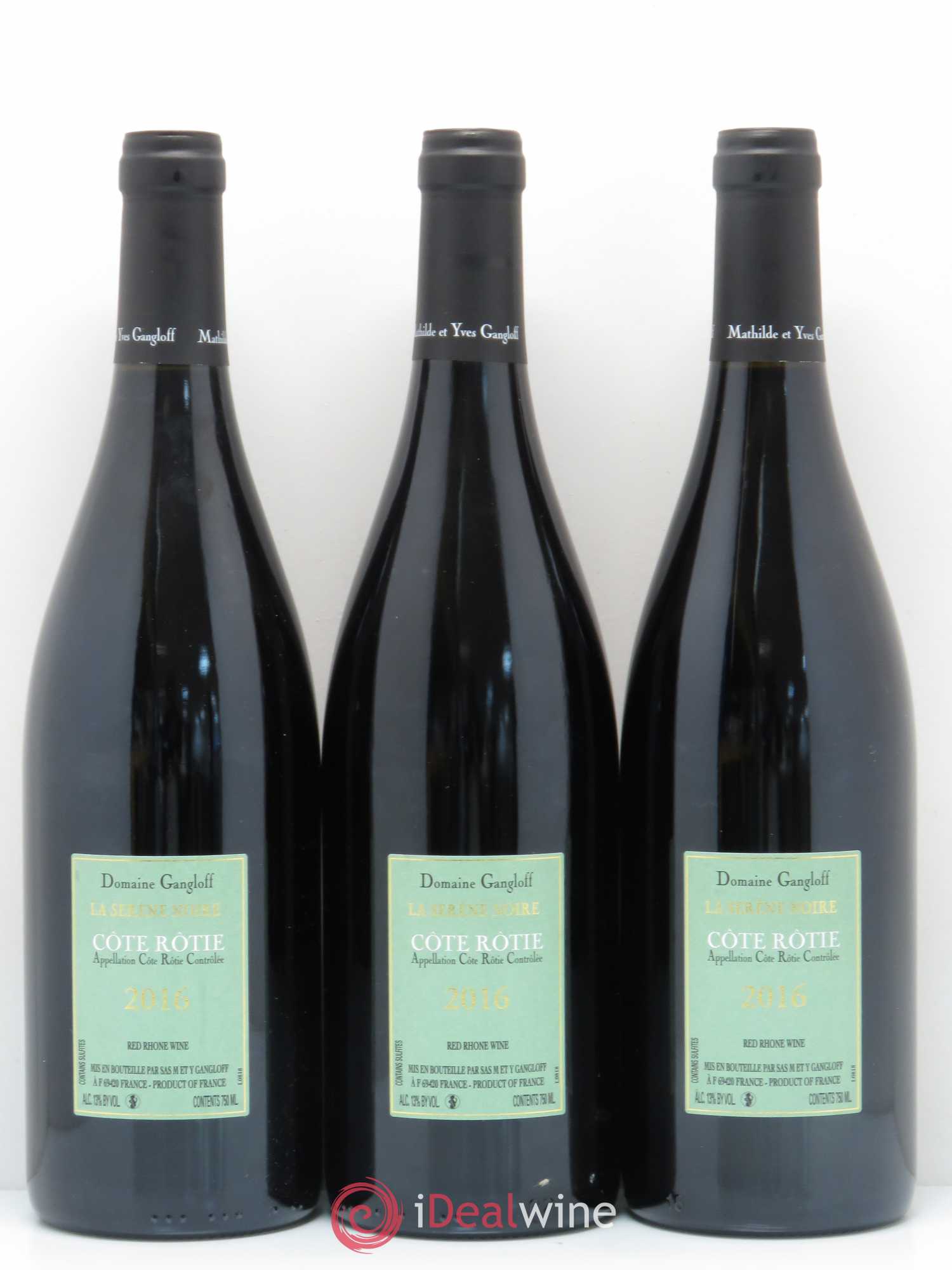 Côte-Rôtie La Sereine Noire Gangloff (Domaine)  (sans prix de réserve) 2016 - Lot de 6 bouteilles - 4