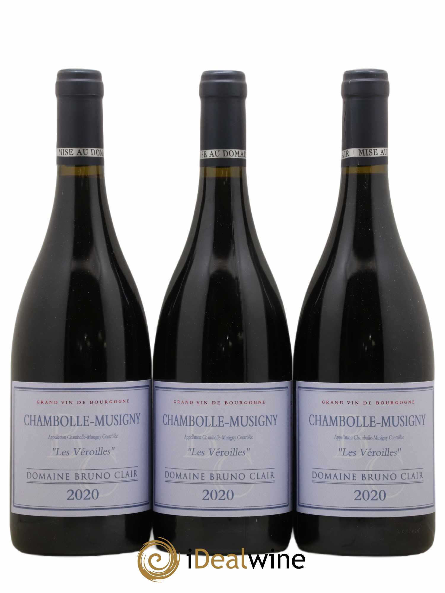 Chambolle-Musigny Les Veroilles Bruno Clair (Domaine) 2020 - Lot de 3 bouteilles - 0