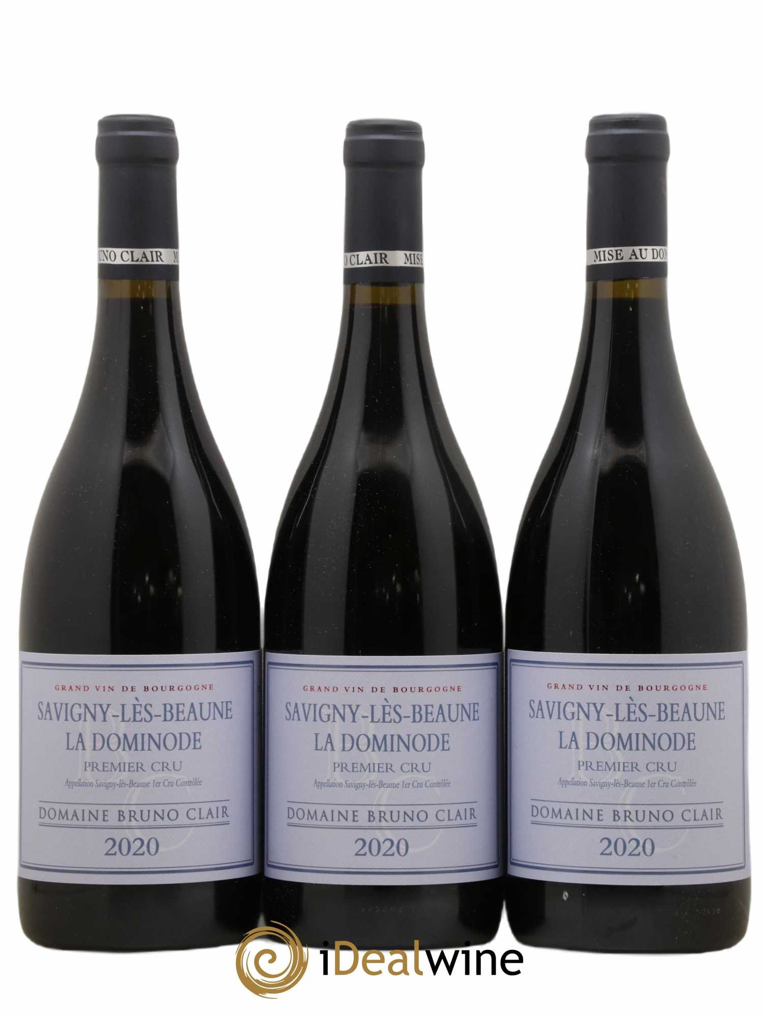 Savigny-lès-Beaune 1er Cru La Dominode Bruno Clair (Domaine) 2020 - Lot de 3 bouteilles - 0
