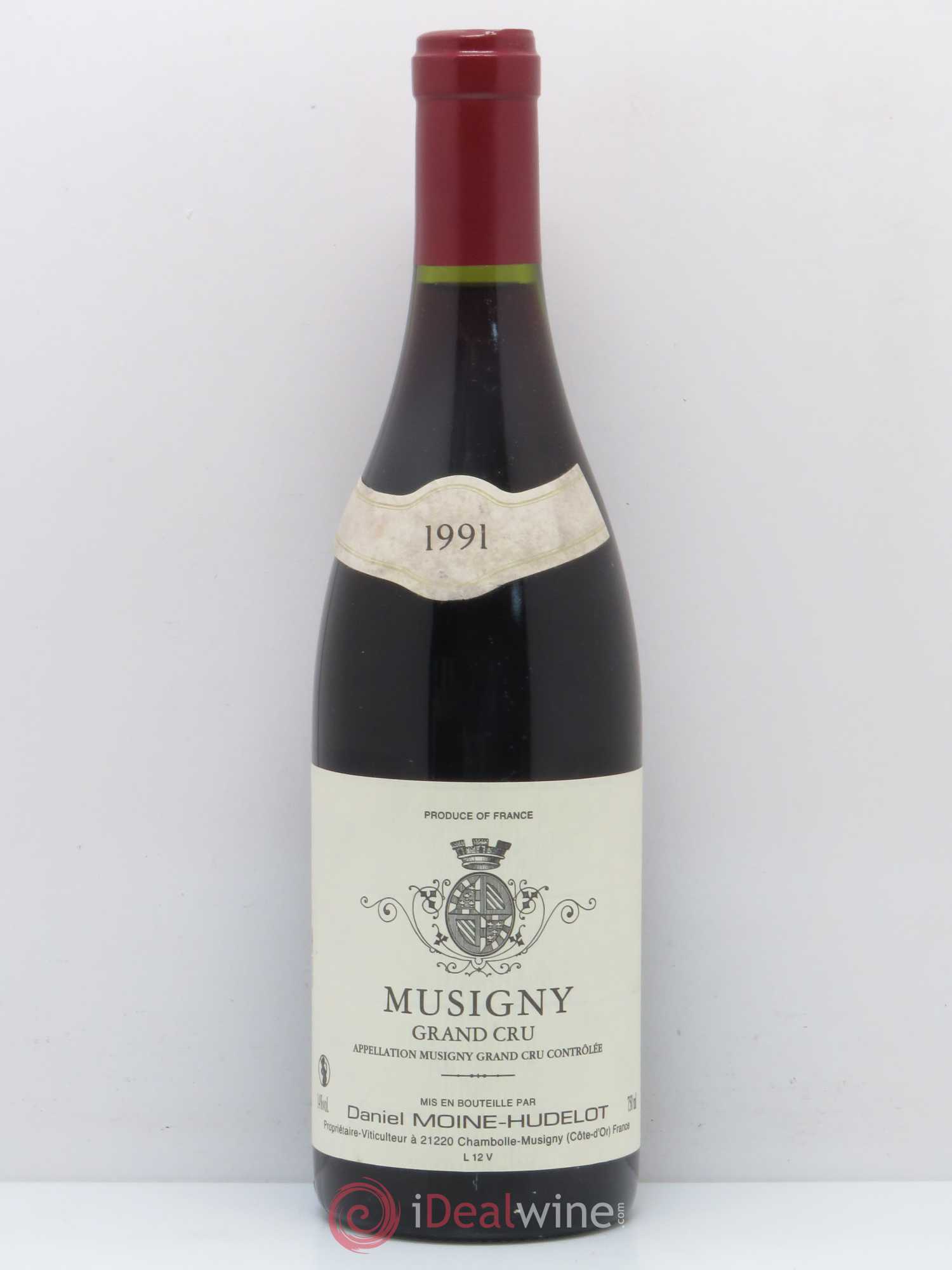 Musigny Grand Cru Moine-Hudelot (Domaine) 1991 - Lot de 1 bouteille - 0
