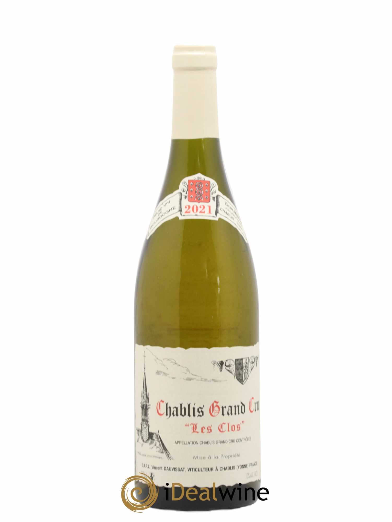 Chablis Grand Cru Les Clos Vincent Dauvissat (Domaine) (sans prix de réserve) 2021 - Lot de 1 bouteille - 0