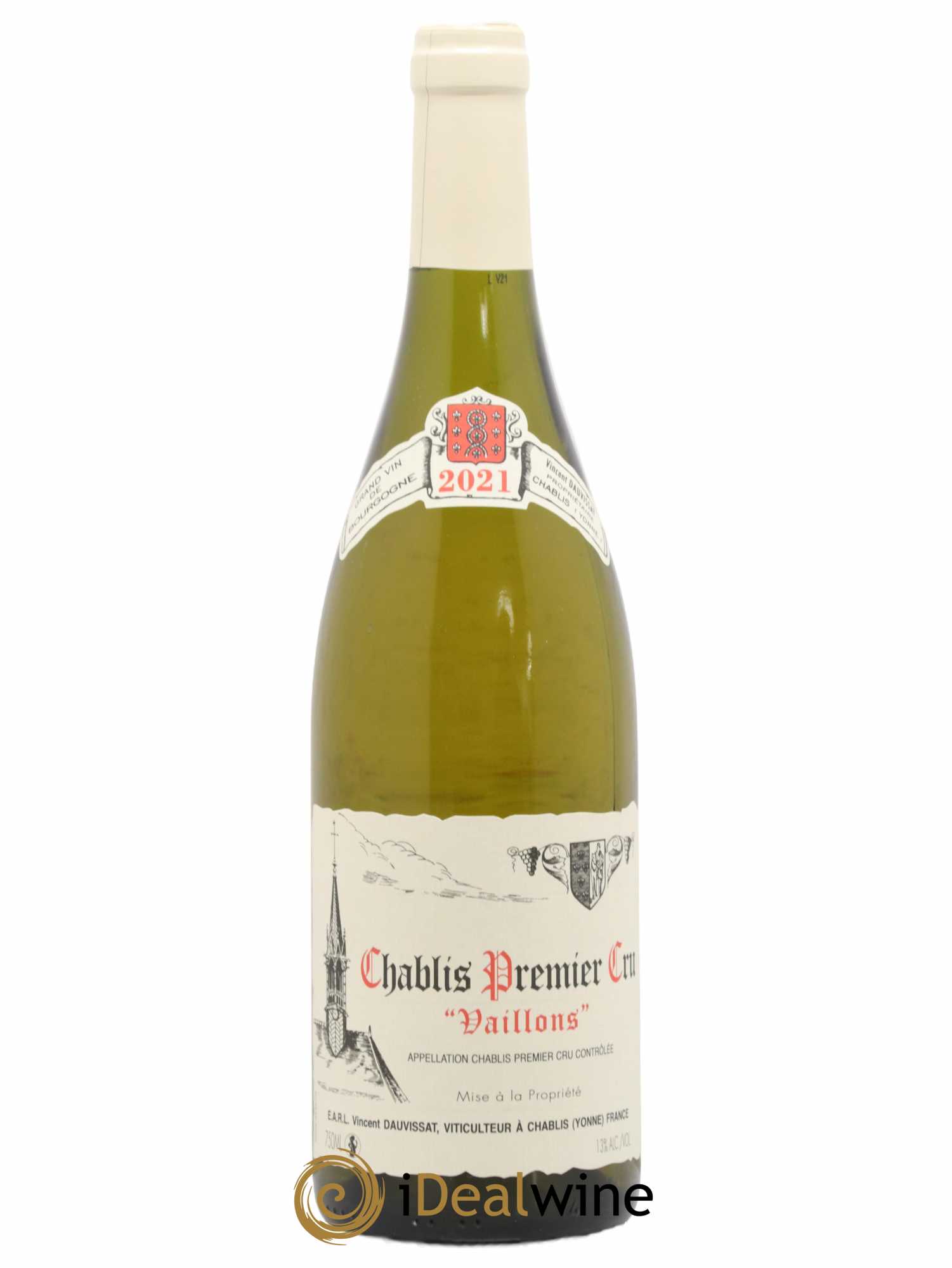Chablis 1er Cru Vaillons Vincent Dauvissat (Domaine) (sans prix de réserve) 2021 - Lot de 1 bouteille - 0