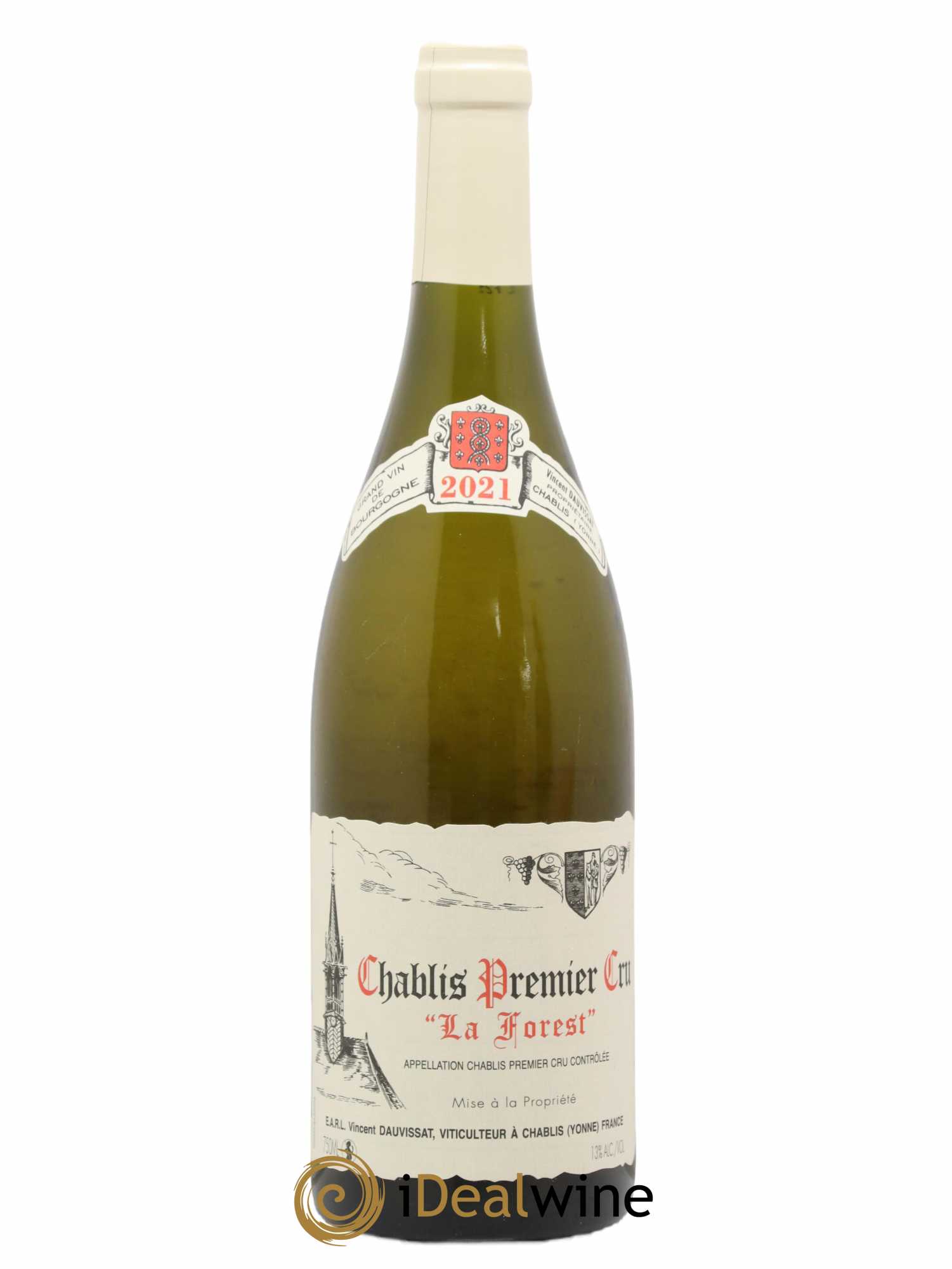 Chablis 1er Cru La Forest Vincent Dauvissat (Domaine) (sans prix de réserve) 2021 - Lot de 1 bouteille - 0