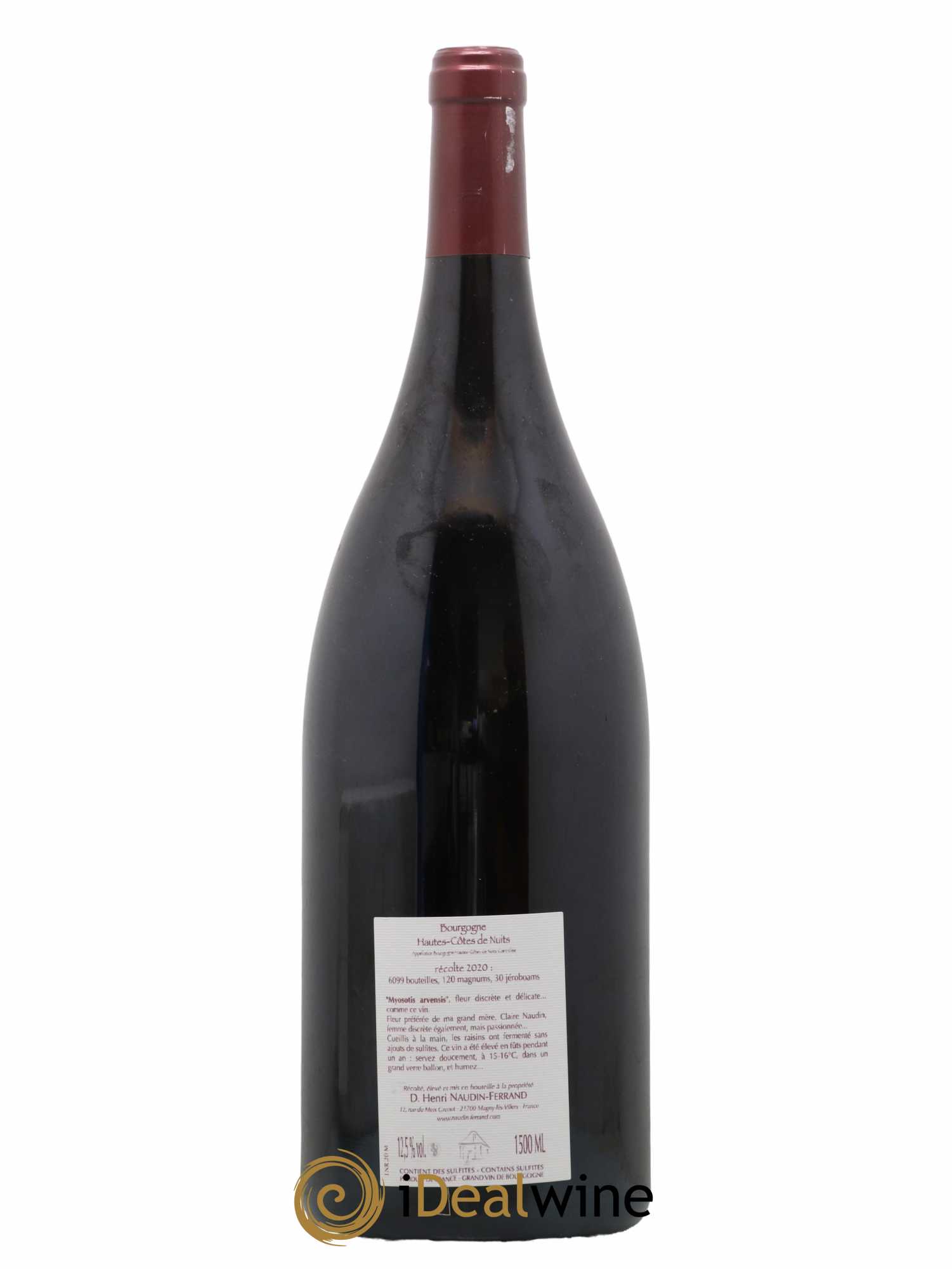 Hautes-Côtes de Nuits Myosotis Arvensis Naudin-Ferrand (Domaine) 2020 - Lot de 1 magnum - 1