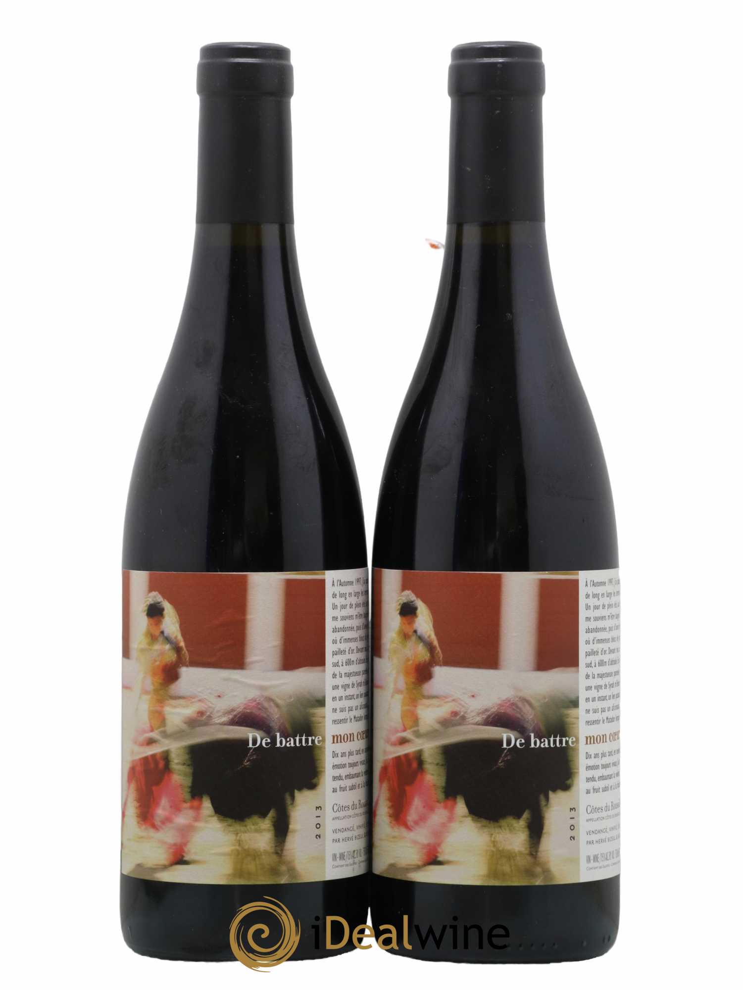 Côtes du Roussillon Villages Clos des Fées Hervé Bizeul De Battre mon coeur s'est arrêté 2013 - Lot de 2 bouteilles - 0