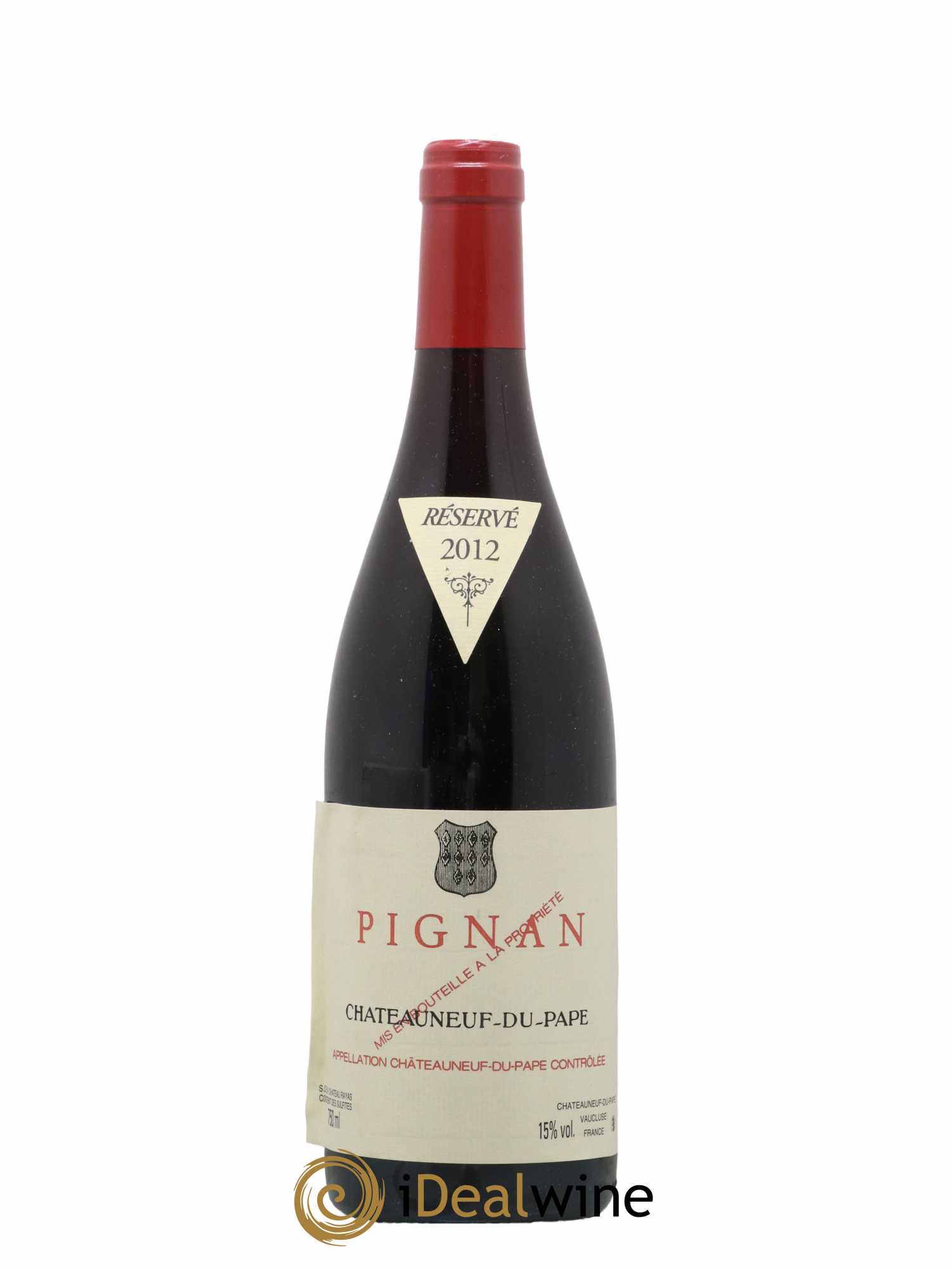 Châteauneuf-du-Pape Pignan Emmanuel Reynaud 2012 - Lot de 1 bouteille - 0