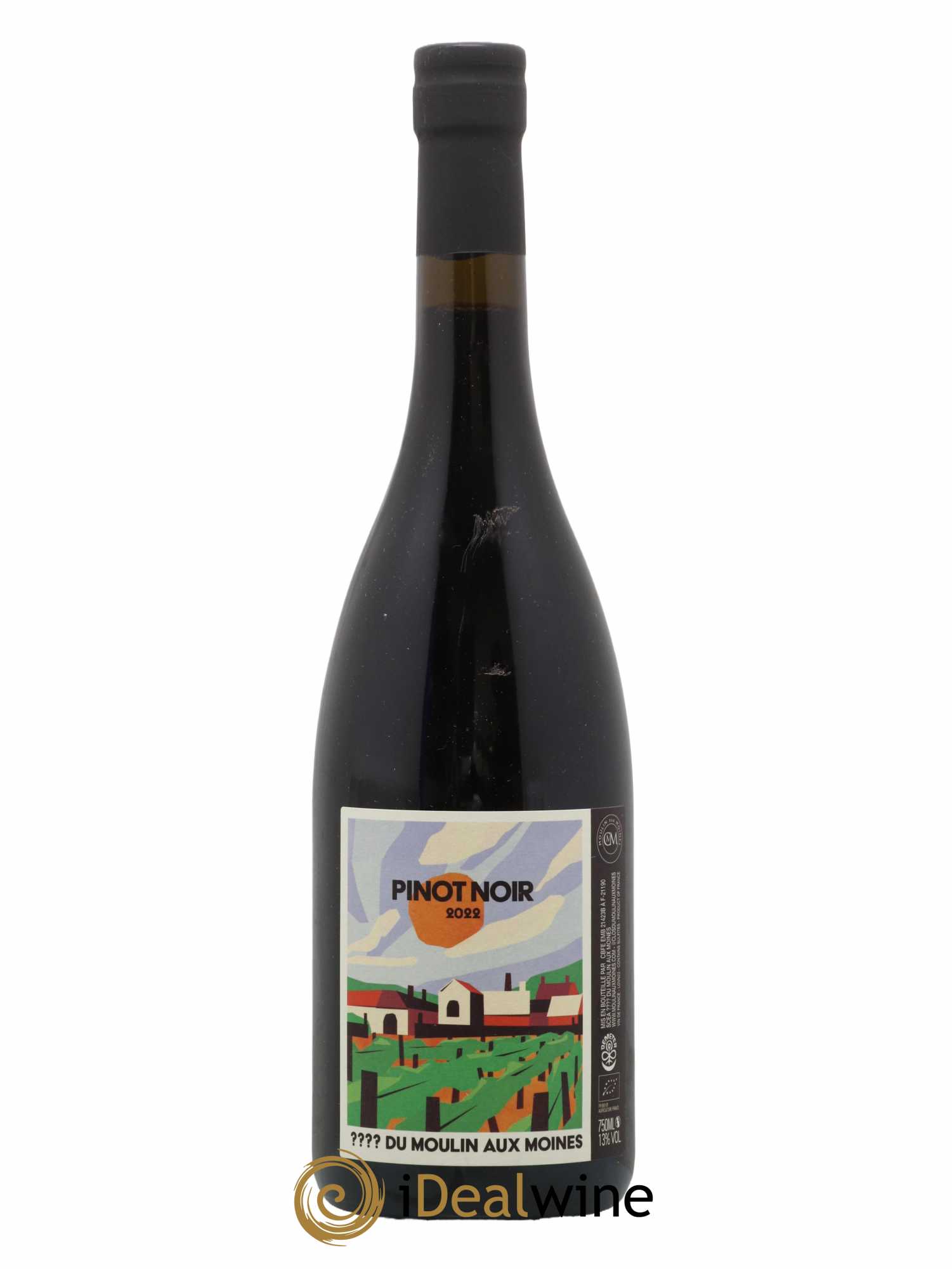 Vin de France Pinot Noir Clos du Moulin aux Moines 2022 - Lot de 1 bouteille - 0