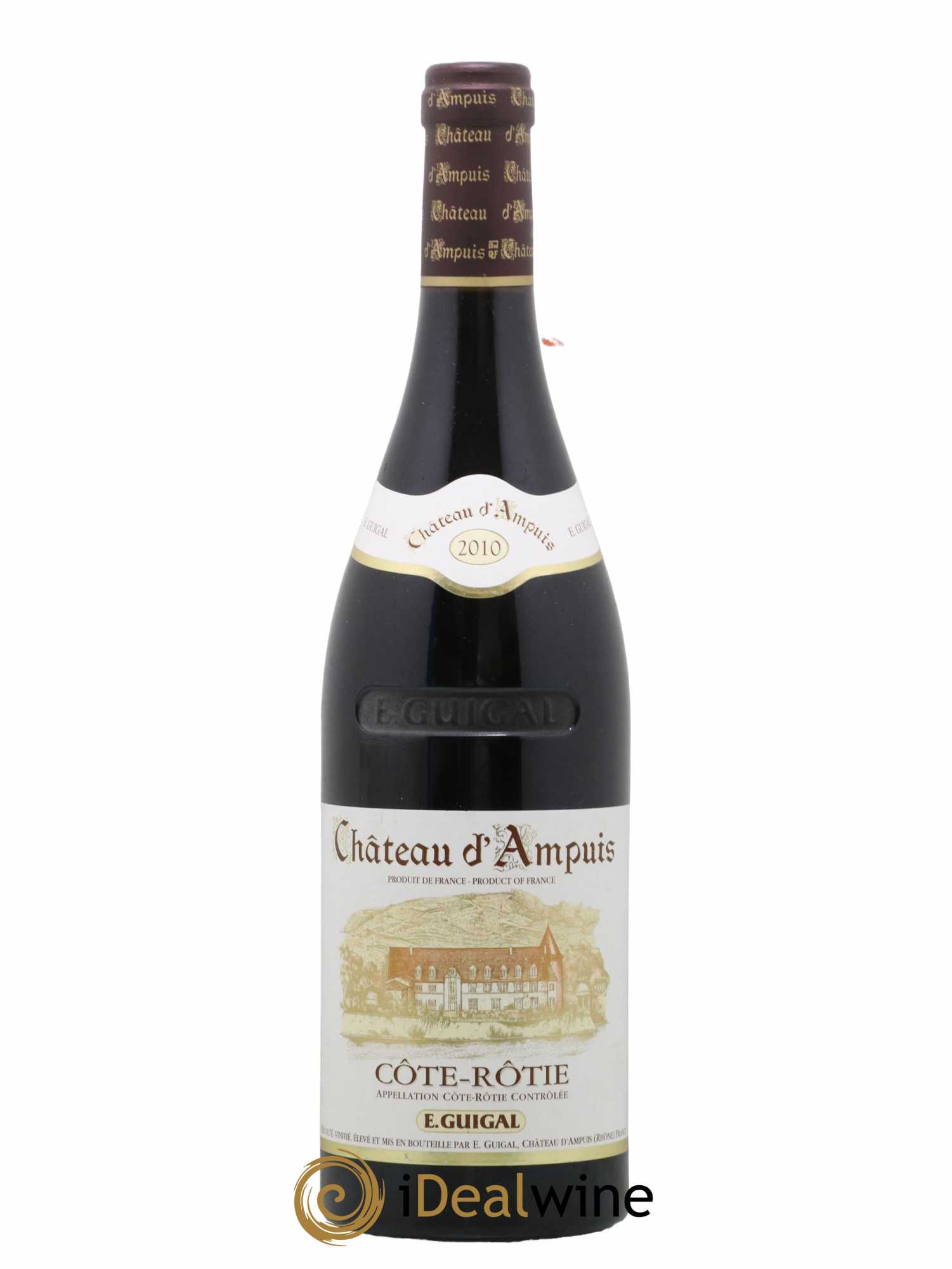 Côte-Rôtie Château d'Ampuis Guigal 2010 - Lot de 1 bouteille - 0