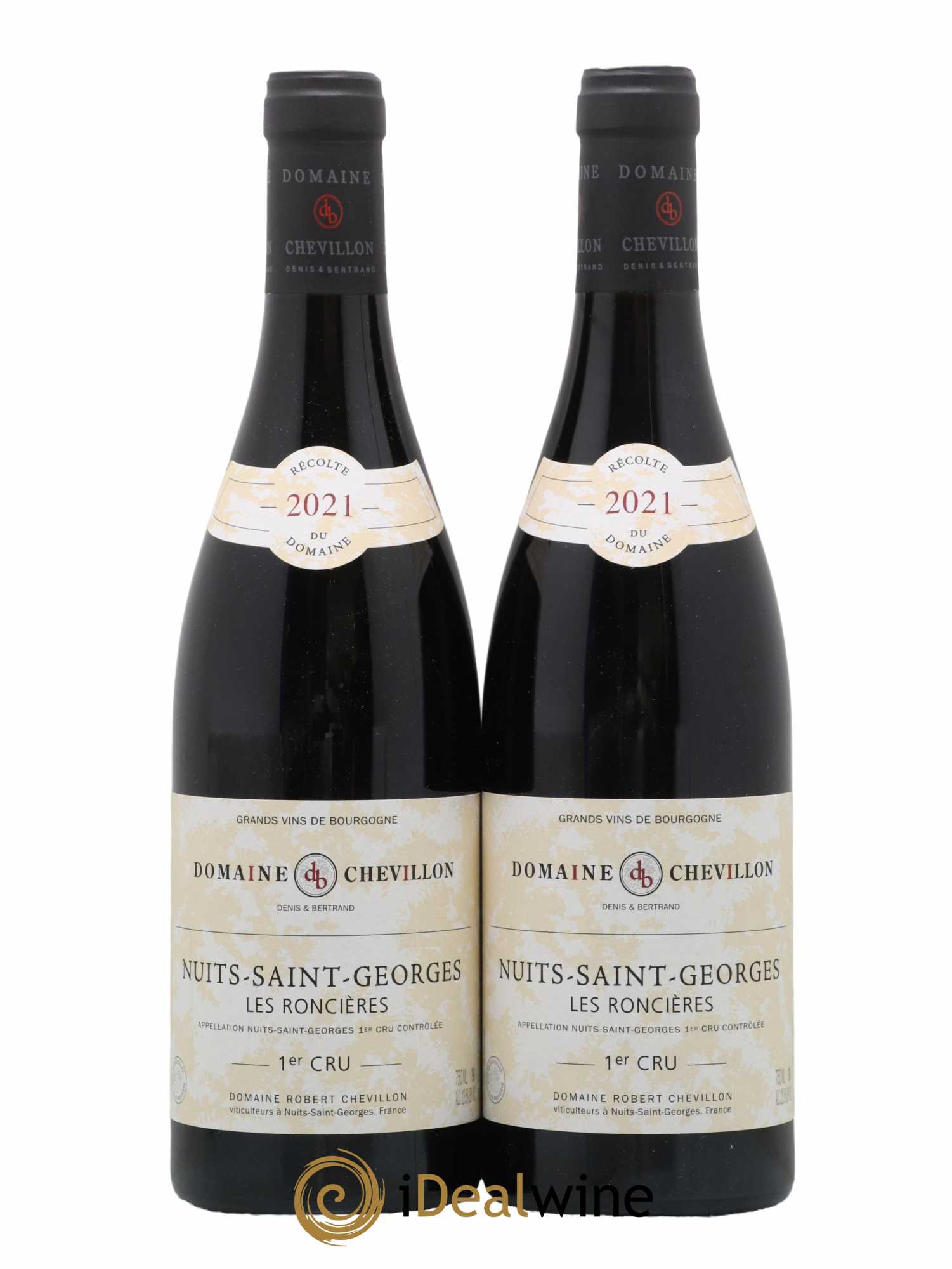 Nuits-Saint-Georges 1er Cru Les Roncières Robert Chevillon 2021 - Lot de 2 bouteilles - 0