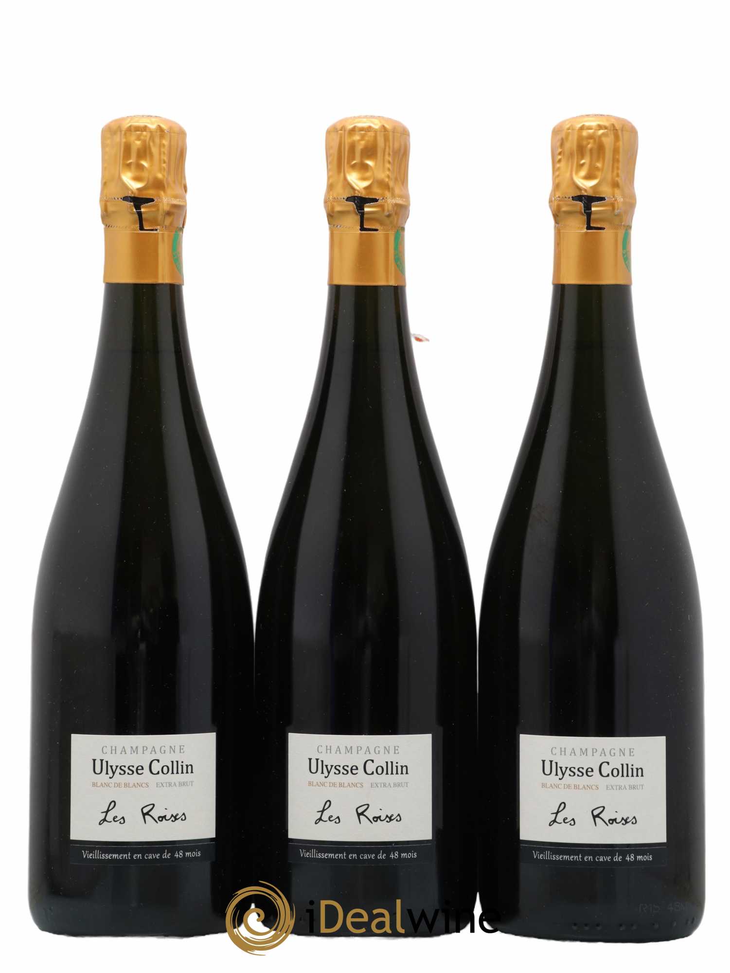 Les Roises Blanc de Blancs Extra-Brut Ulysse Collin - Lot de 3 bouteilles - 0