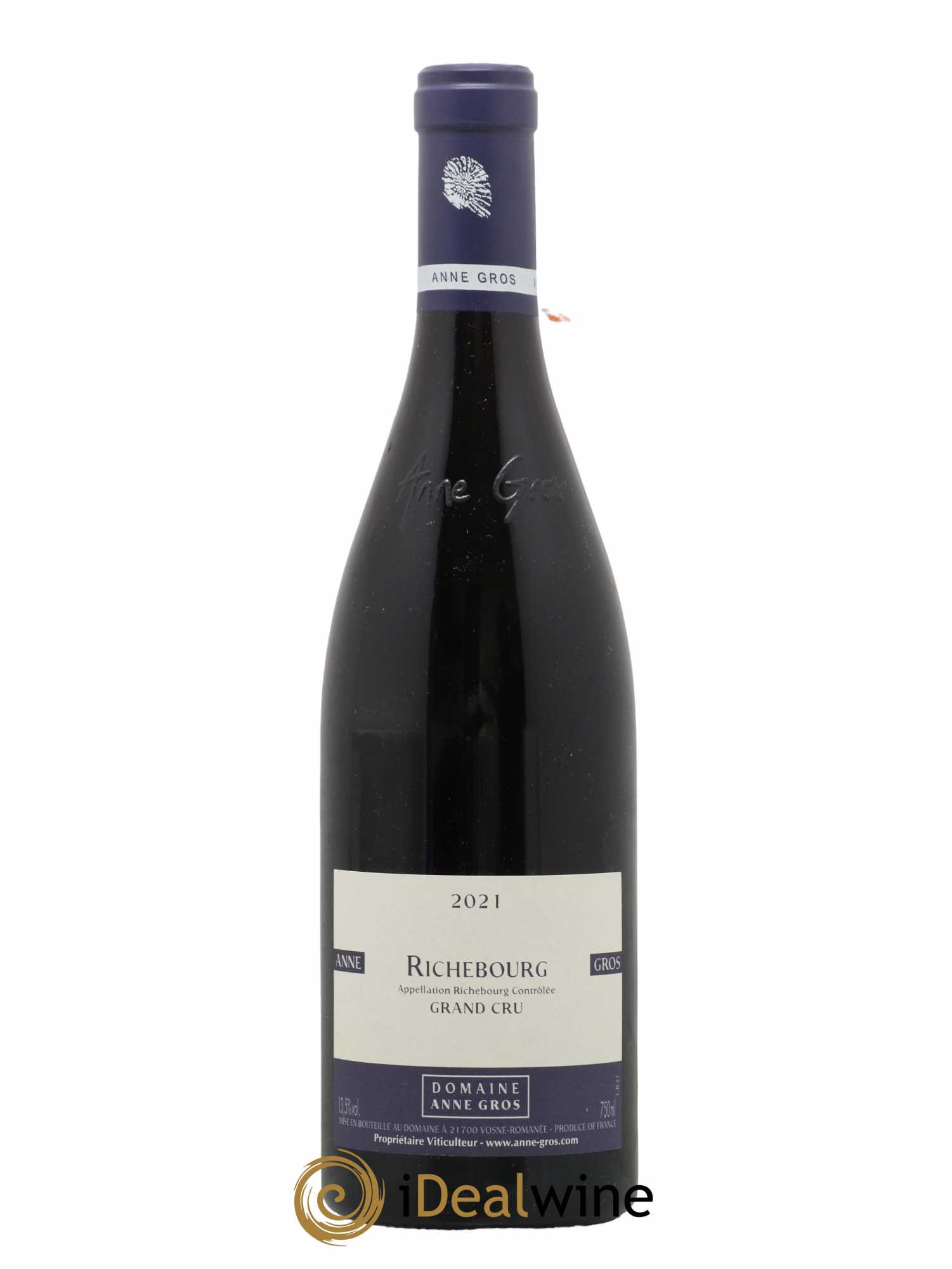 Richebourg Grand Cru Anne Gros 2021 - Lot de 1 bouteille - 0