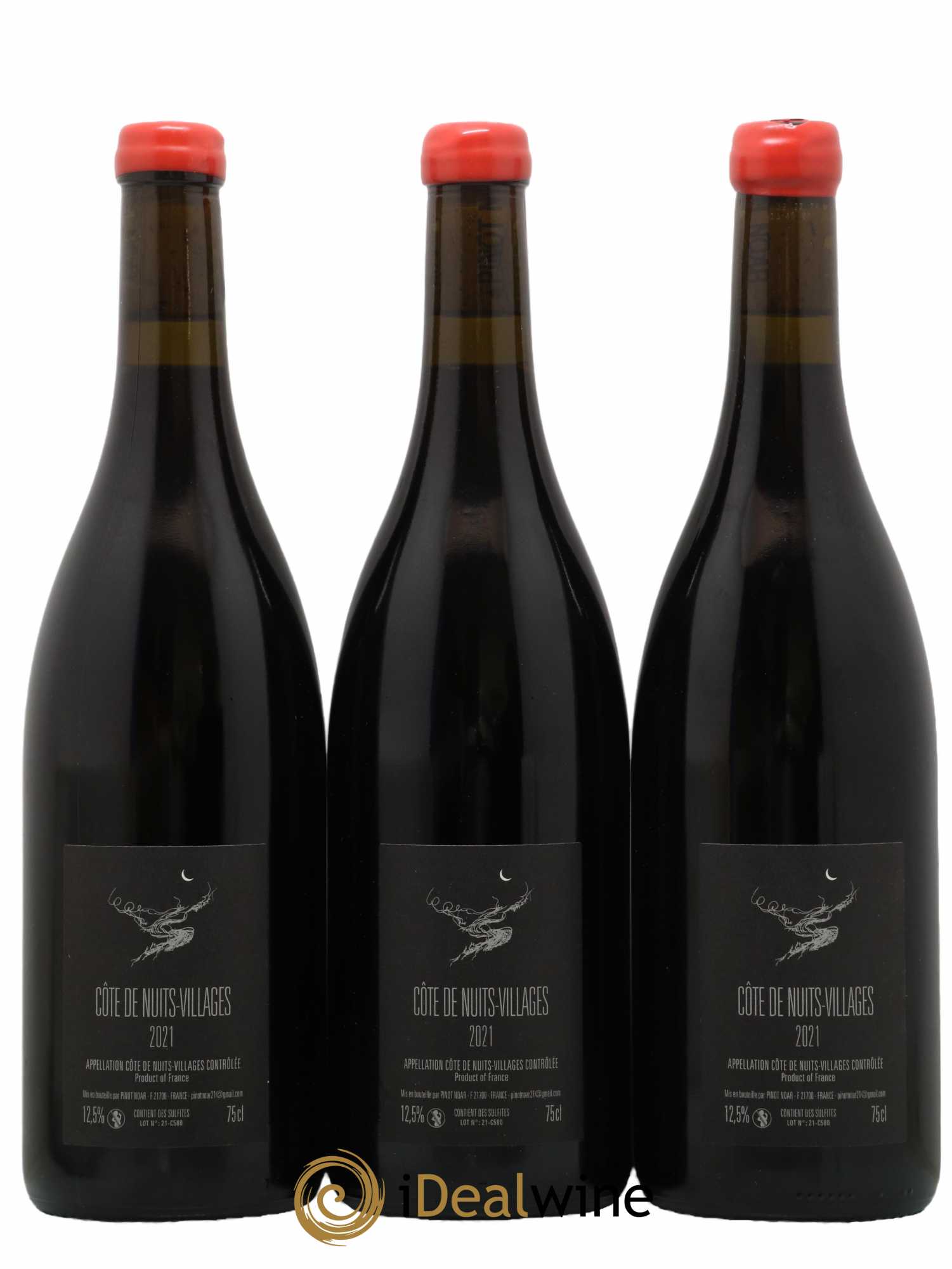 Côte de Nuits-Villages 2021 - Posten von 3 Flaschen - 1