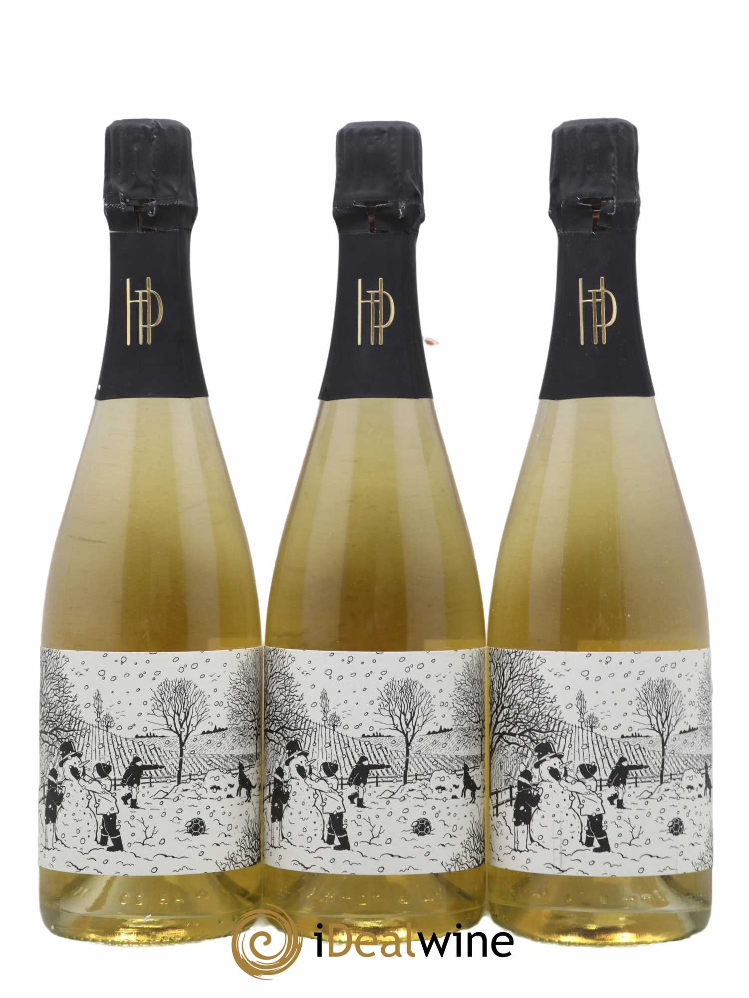 Champagne Blanc Comme Neige Quentin Maza Pascal Henin - Lot de 3 bouteilles - 0