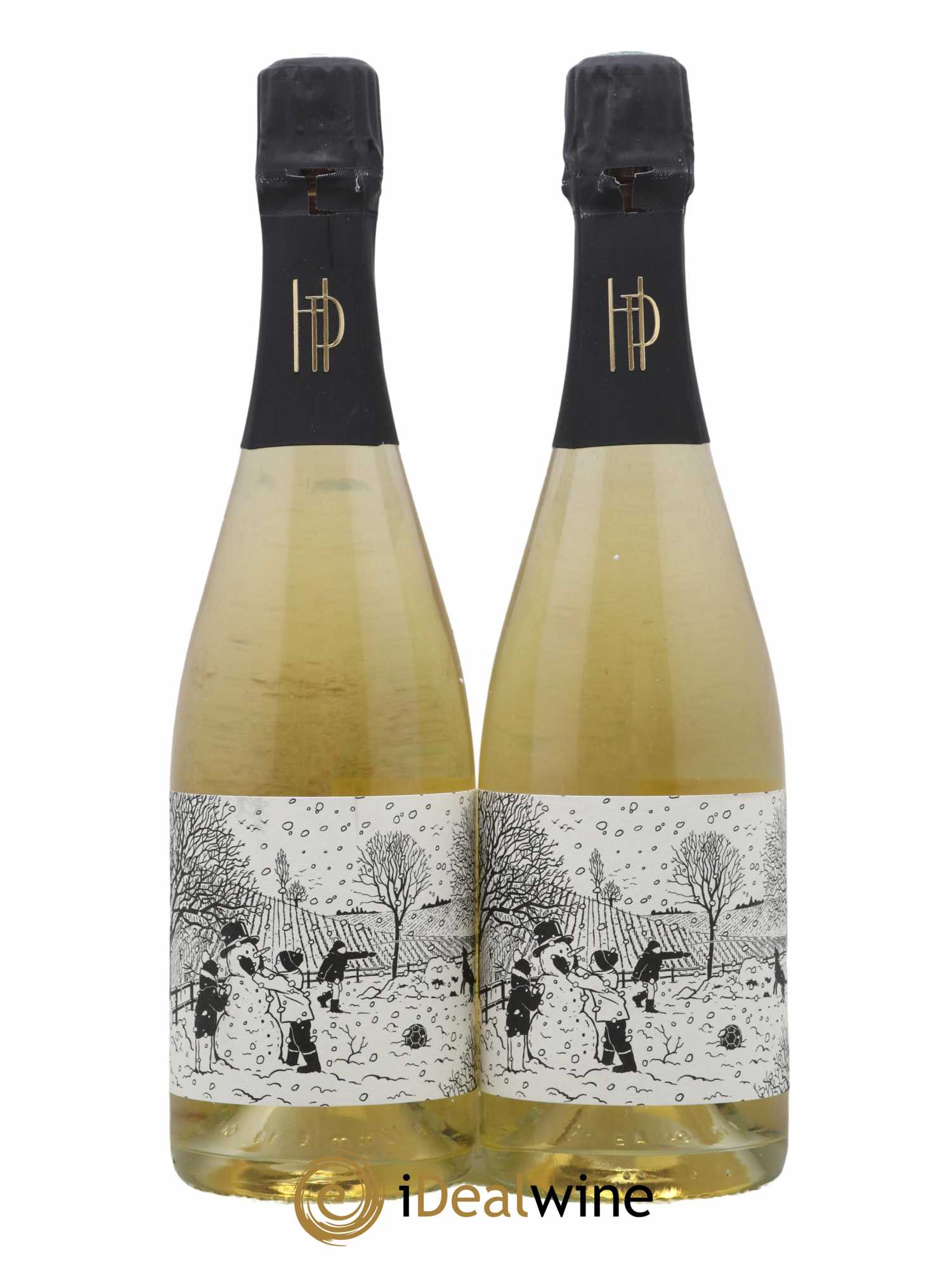 Champagne Blanc Comme Neige Quentin Maza Pascal Henin - Lot de 2 bouteilles - 0