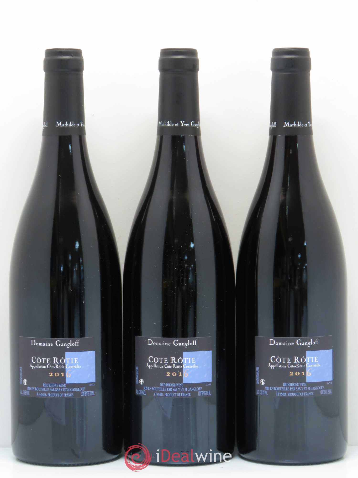 Côte-Rôtie La Barbarine Gangloff (Domaine) 2016 - Lot of 6 bottles - 2