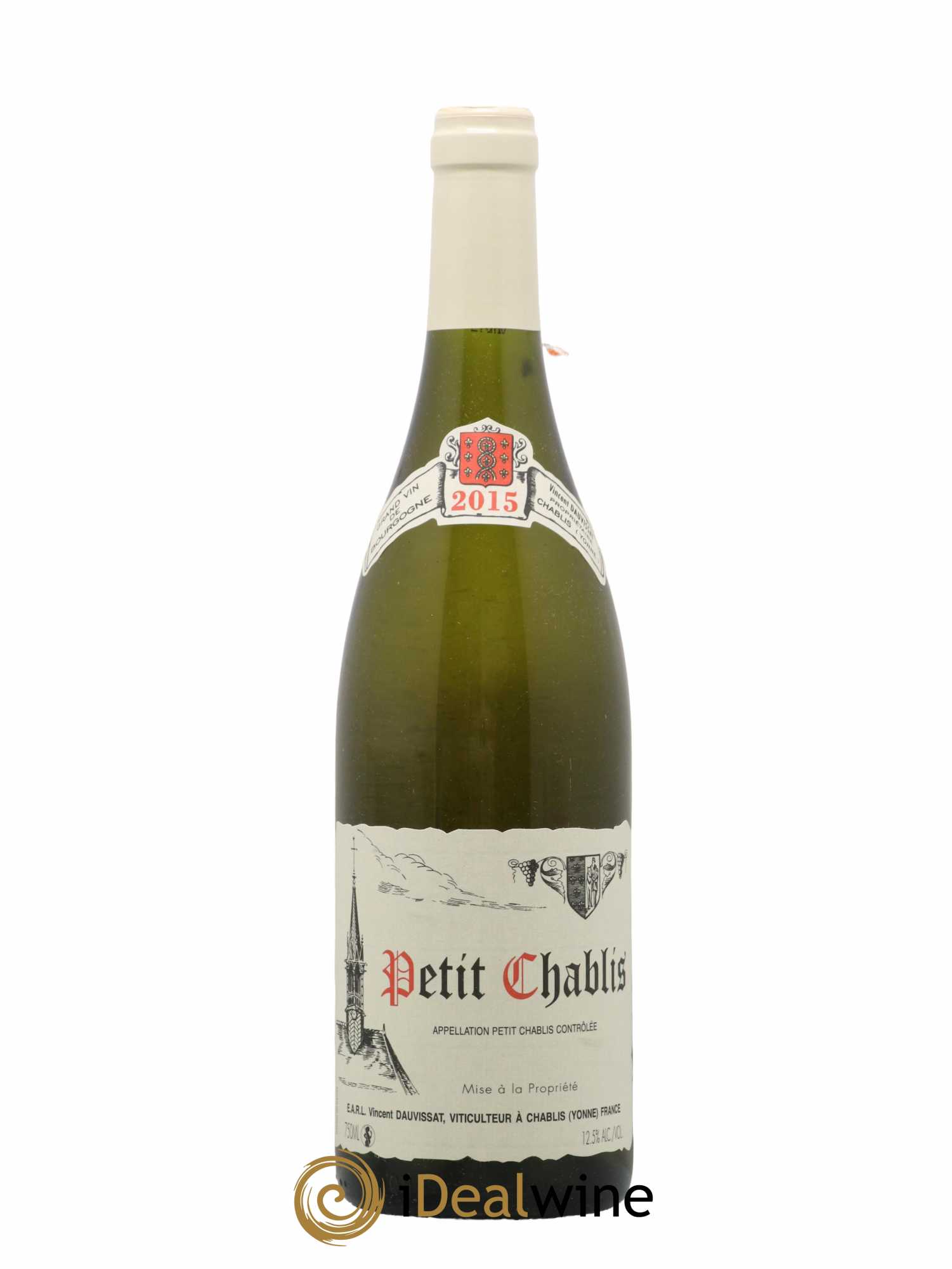 Petit Chablis Vincent Dauvissat (Domaine) 2015 - Lot de 1 bouteille - 0