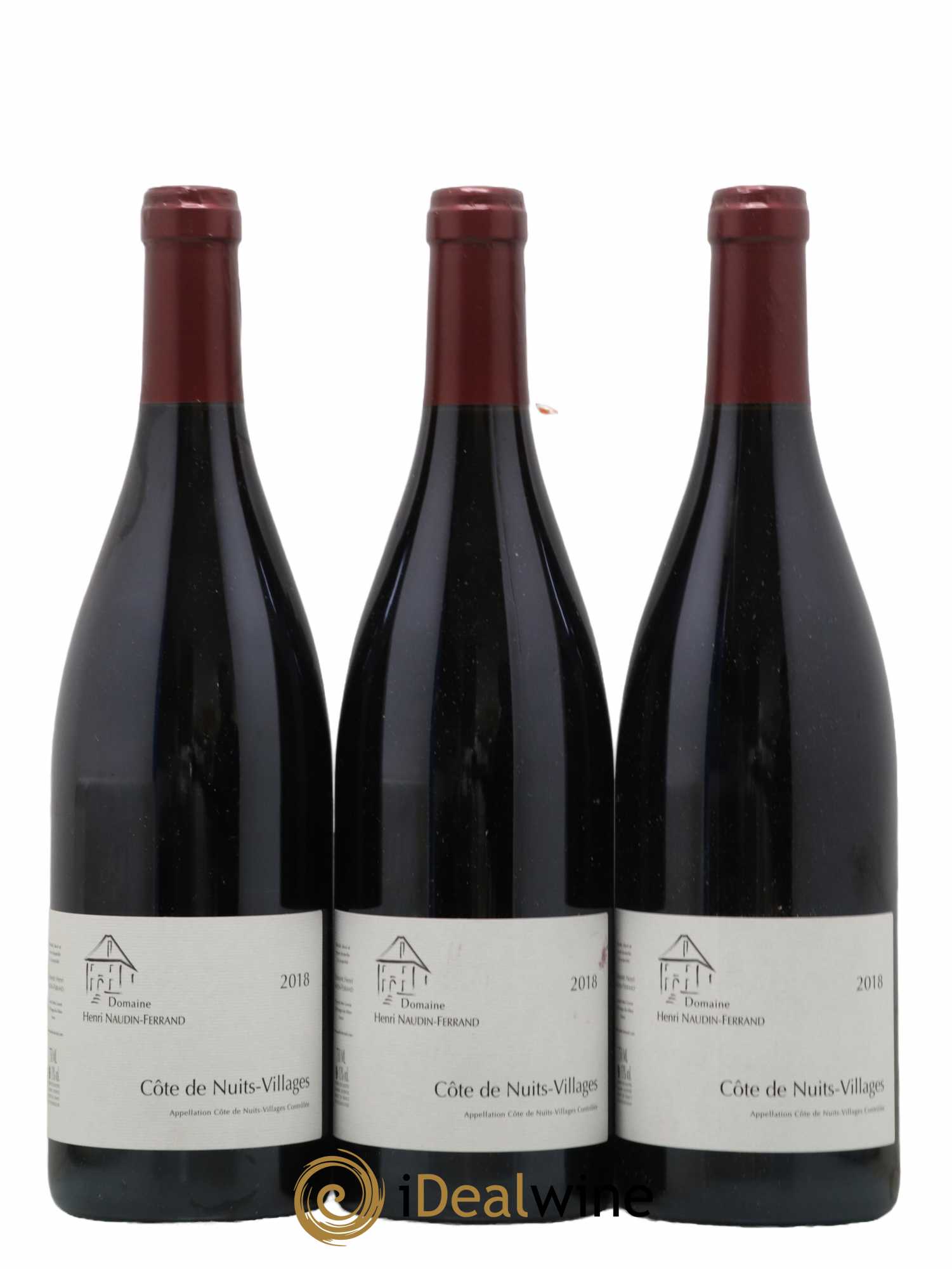 Côte de Nuits-Villages Naudin-Ferrand (Domaine) 2018 - Lot de 3 bouteilles - 0