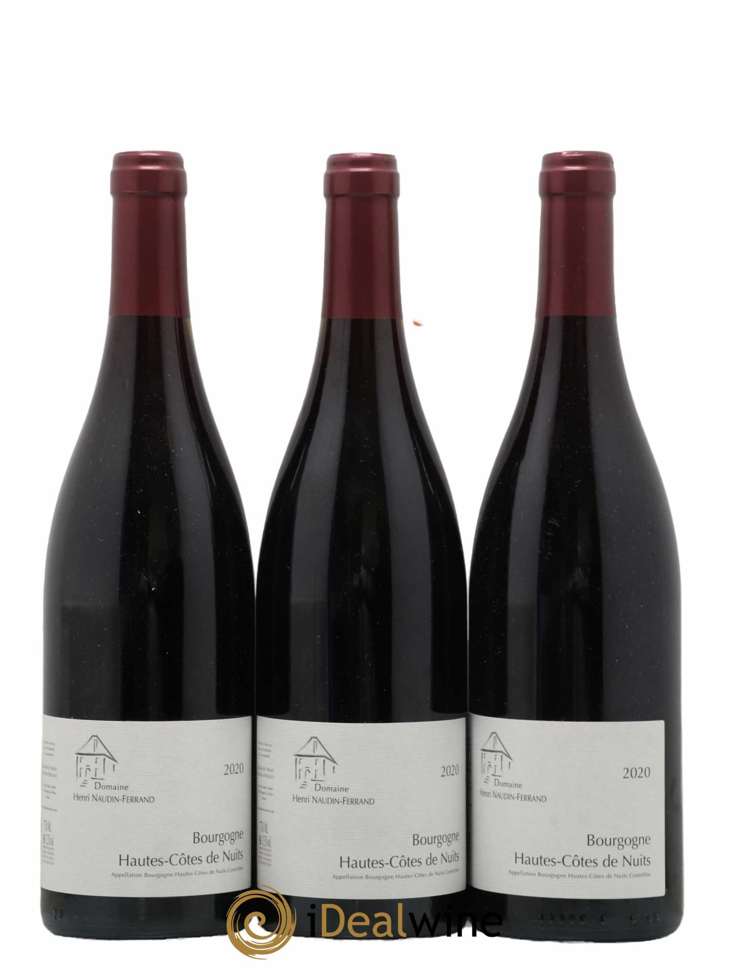 Hautes-Côtes de Nuits Naudin-Ferrand 2020 - Lot de 3 bouteilles - 0