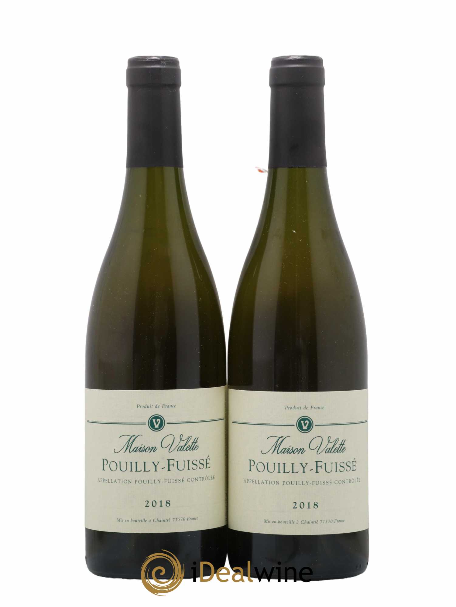 Pouilly-Fuissé Valette (Domaine) 2018 - Lot de 2 bouteilles - 0