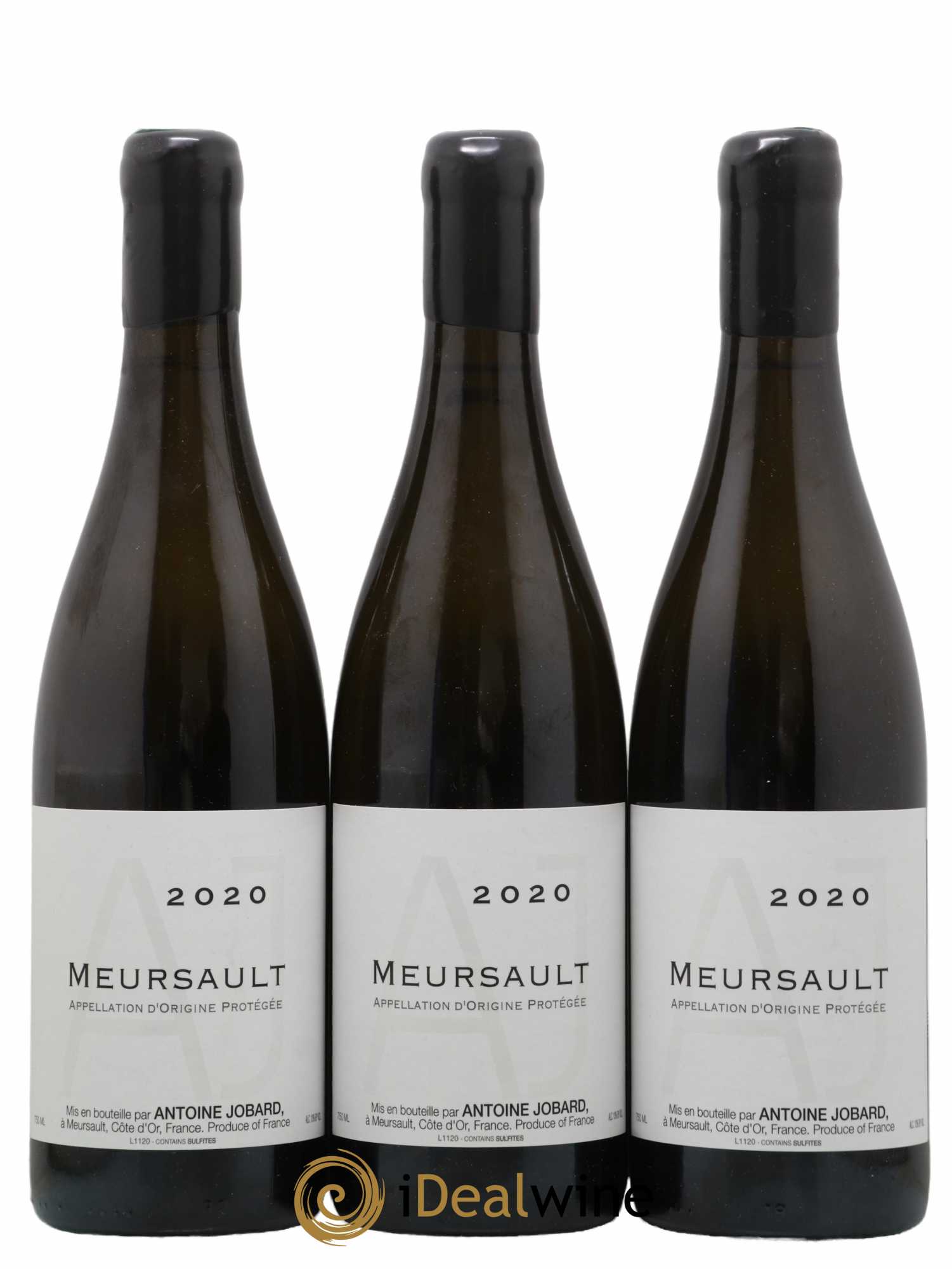 Meursault François et Antoine Jobard (Domaine) 2020 - Lot de 3 bouteilles - 0