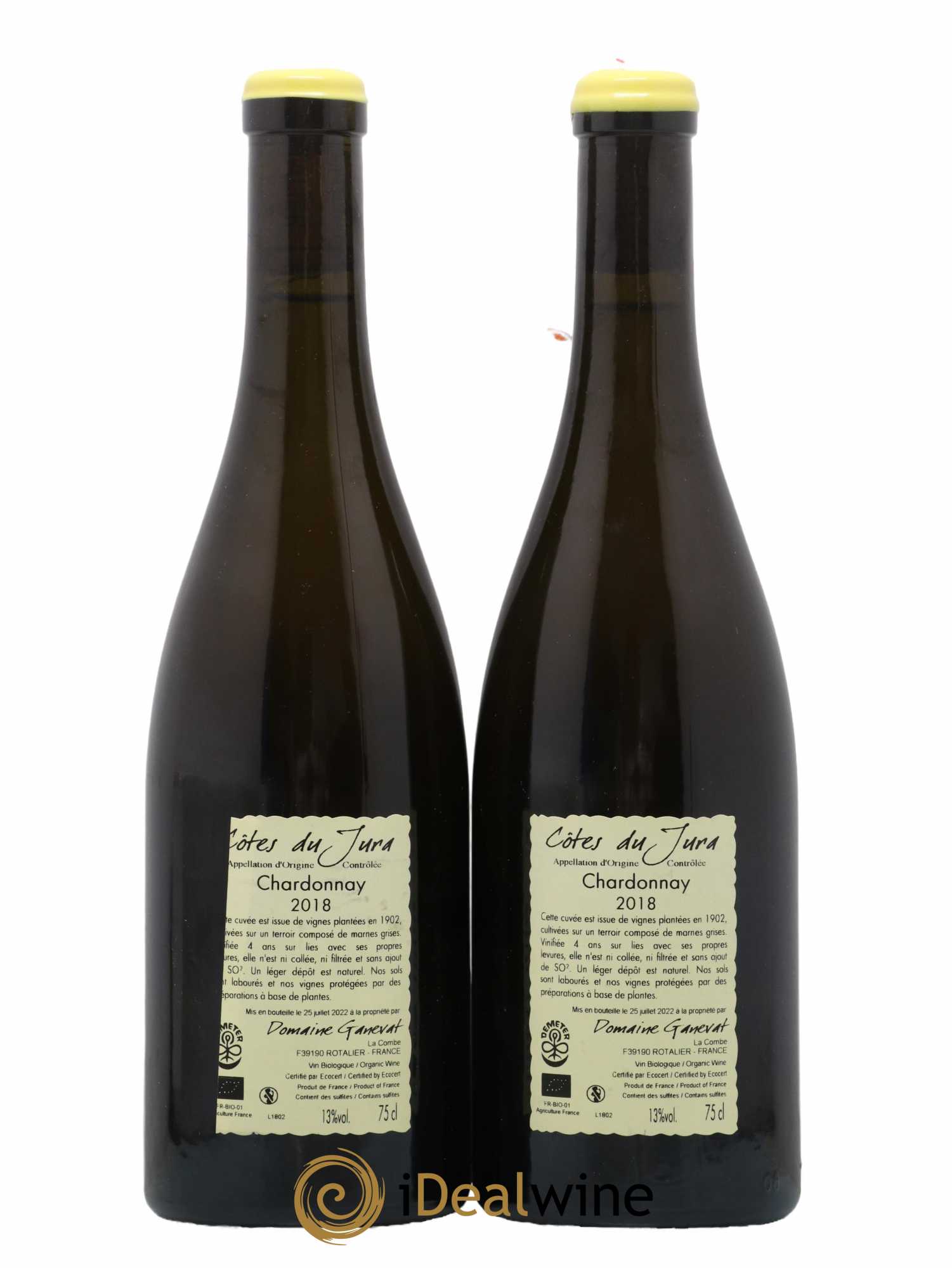 Côtes du Jura Les Chalasses Vieilles Vignes Jean-François Ganevat (Domaine) 2018 - Posten von 2 Flaschen - 1