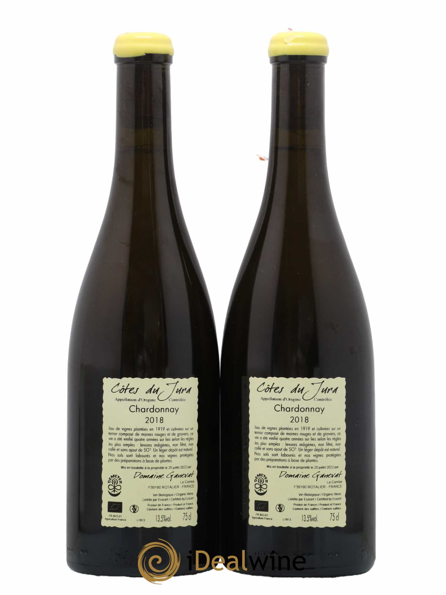 Côtes du Jura Les Grands Teppes Vieilles Vignes Jean-François Ganevat (Domaine) 2018 - Posten von 2 Flaschen - 1