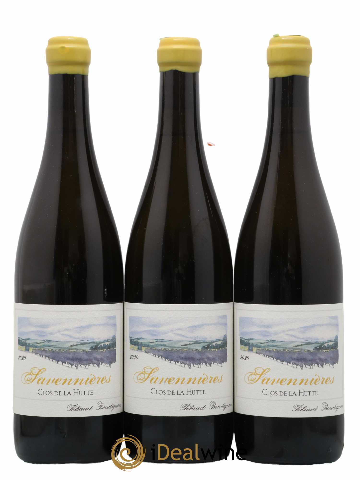 Savennières Clos de la Hutte Thibaud Boudignon 2020 - Lot de 3 bouteilles - 0