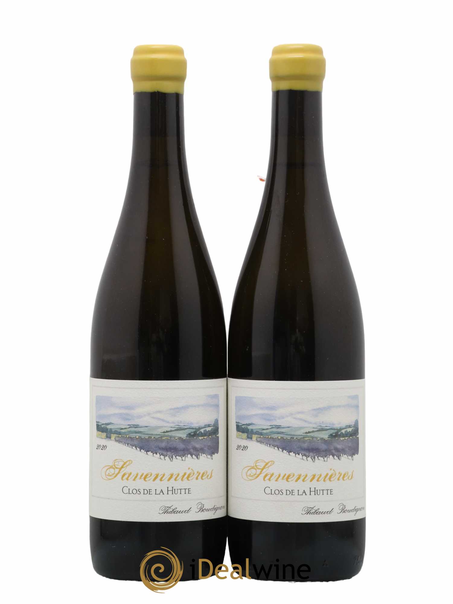 Savennières Clos de la Hutte Thibaud Boudignon 2020 - Lot de 2 bouteilles - 0