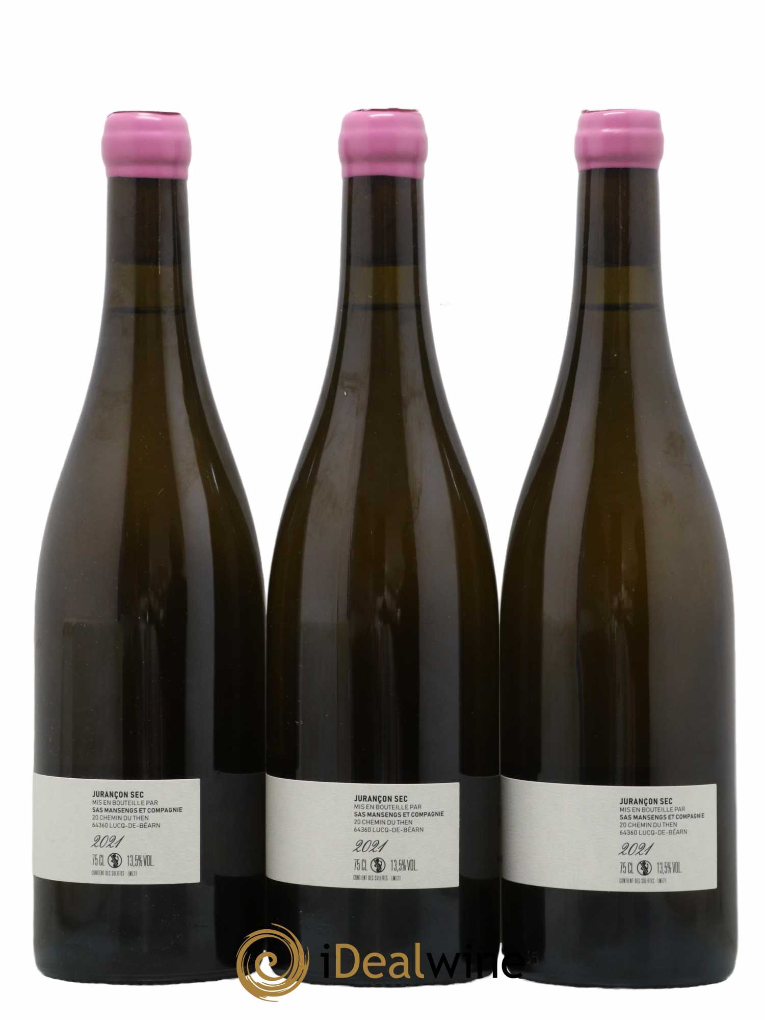 Jurançon Marcel JB Semmartin 2021 - Lot de 3 bouteilles - 1