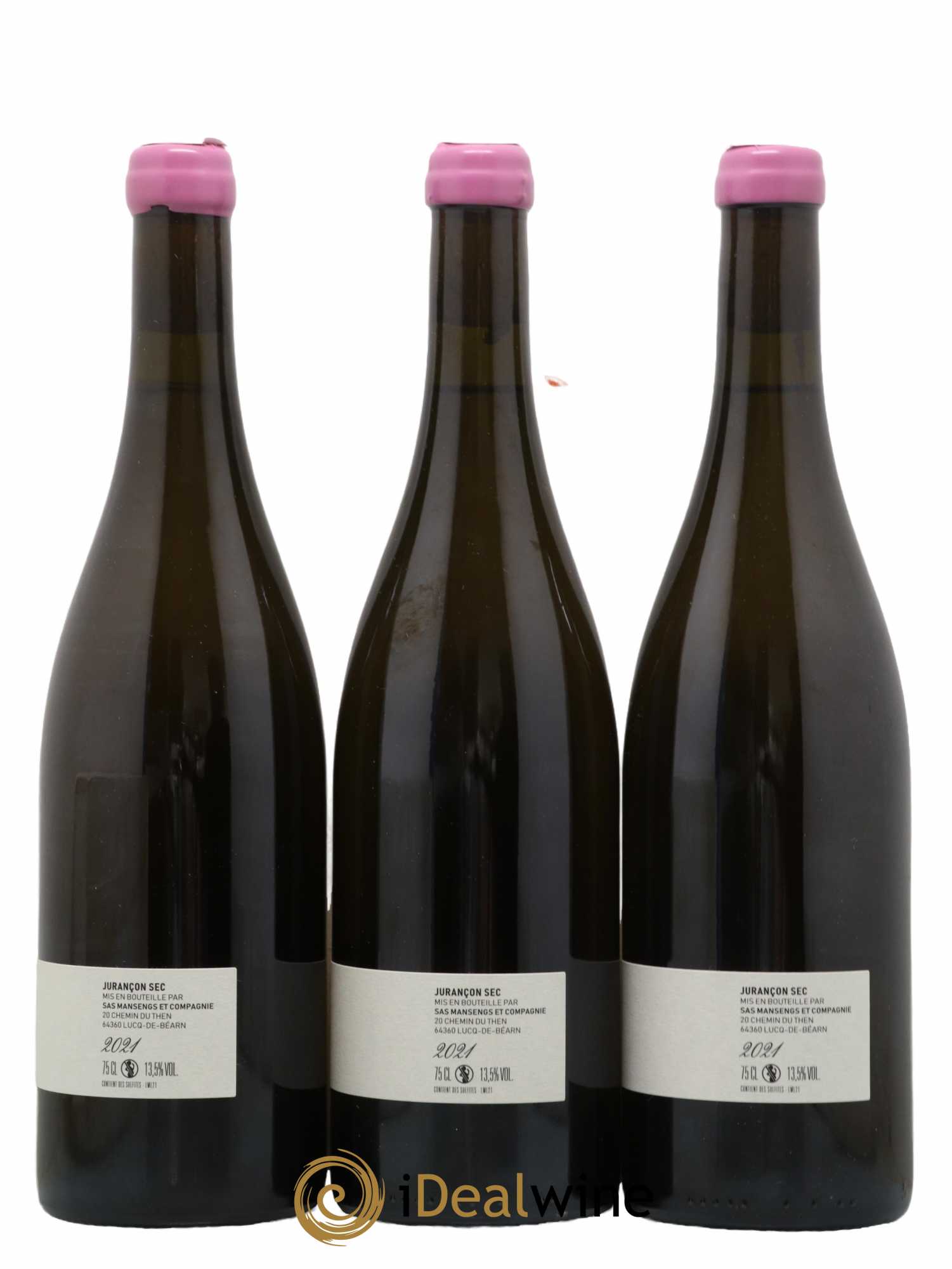 Jurançon Marcel JB Semmartin 2021 - Lot de 3 bouteilles - 1