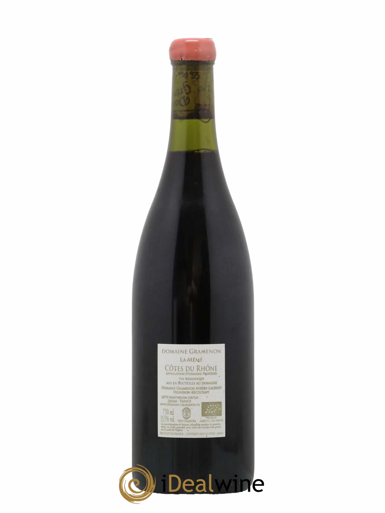 Côtes-du-Rhône La Mémé Ceps Centenaires Gramenon (Domaine) 2014 - Lot of 1 bottle - 1