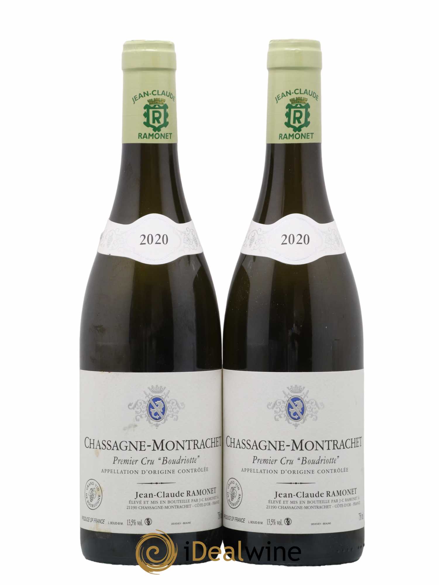 Chassagne-Montrachet 1er Cru Boudriotte Ramonet (Domaine) 2020 - Lot de 1 bouteille - 0