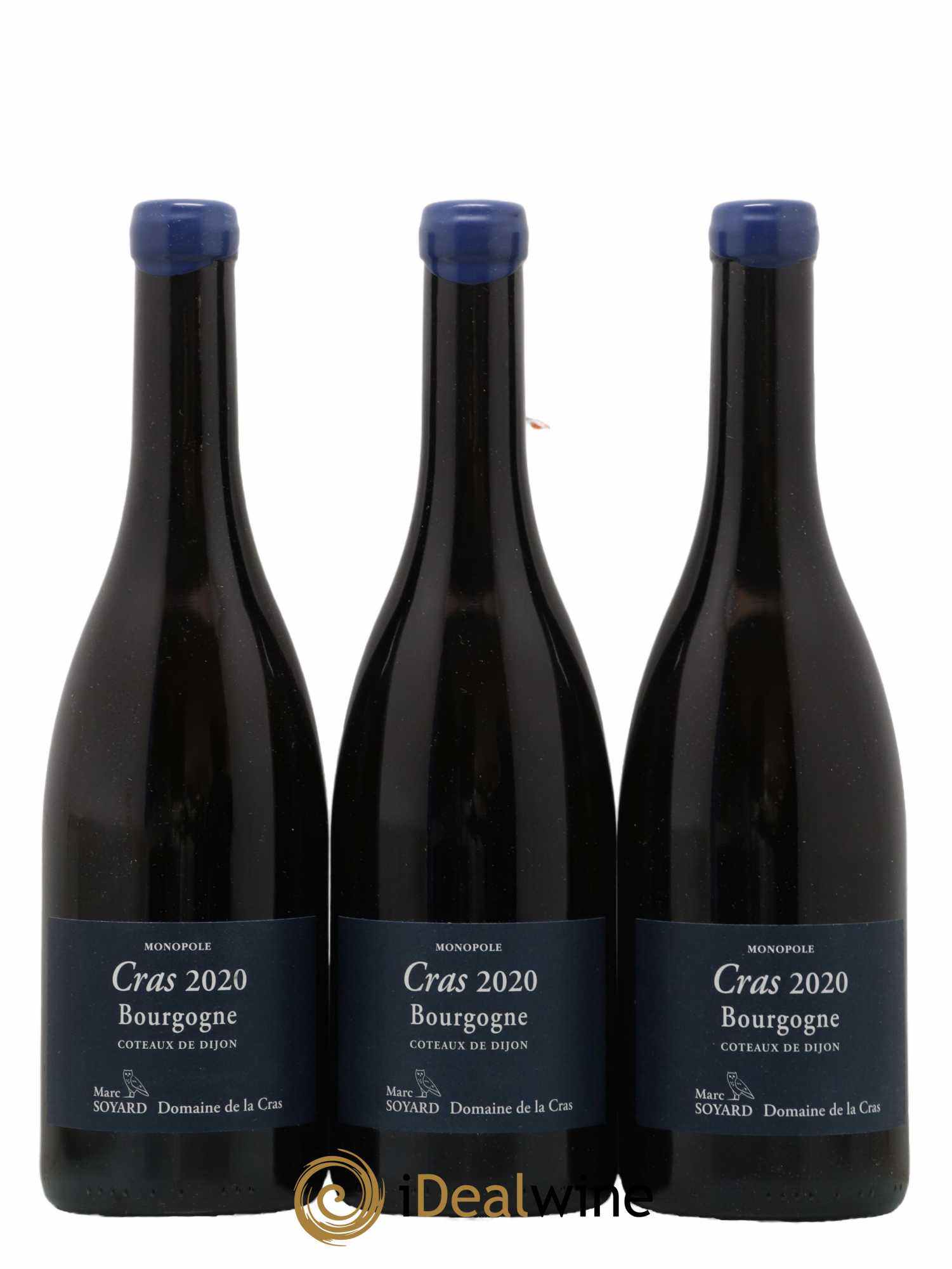 Bourgogne Cras Domaine de la Cras - Marc Soyard 2020 - Lot de 3 bouteilles - 0