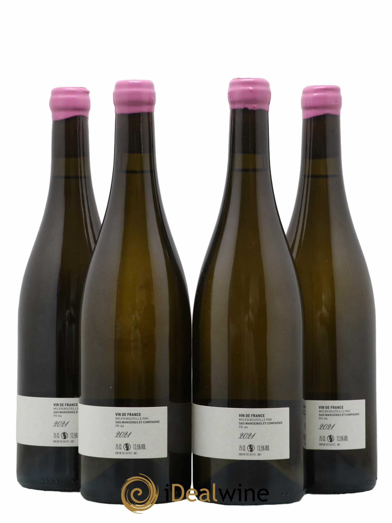 Vin de France Mansengs Jean-Baptiste Semmartin 2021 - Lot de 4 bouteilles - 1