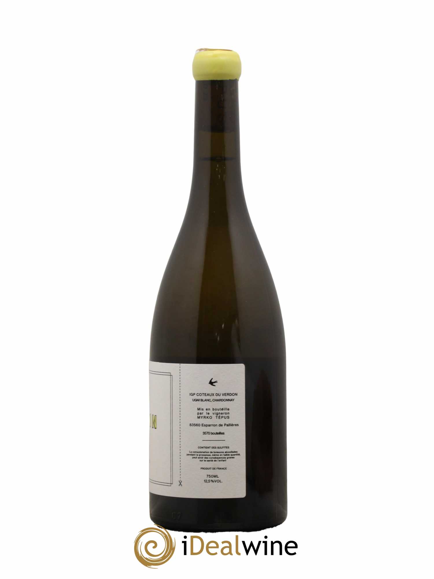 Côteaux du Verdon Le Lointain Myrko Tepus 2021 - Lot de 1 bouteille - 1