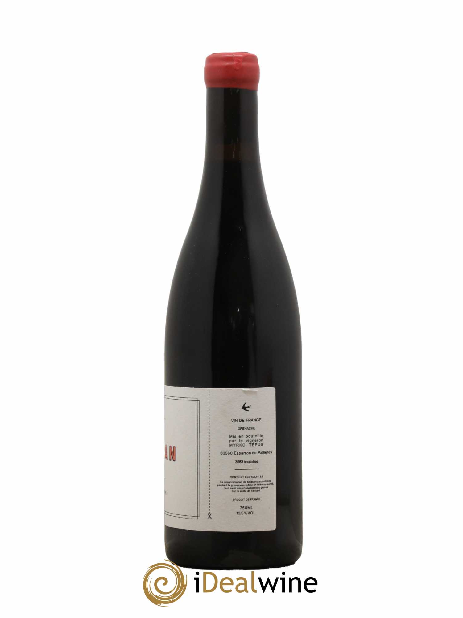 Vin de France Saint Jean Myrko Tepus 2022 - Posten von 1 Flasche - 1